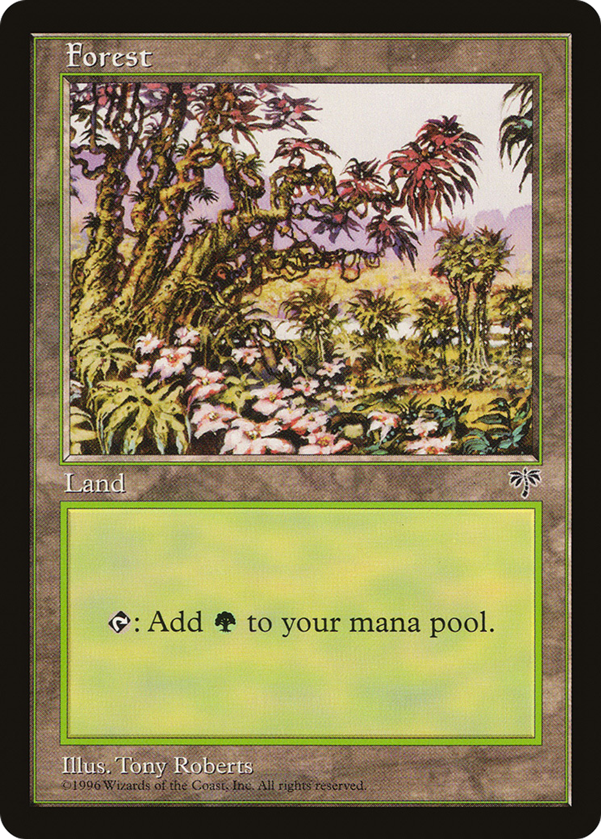 Forest — Mirage — Magic: The Gathering