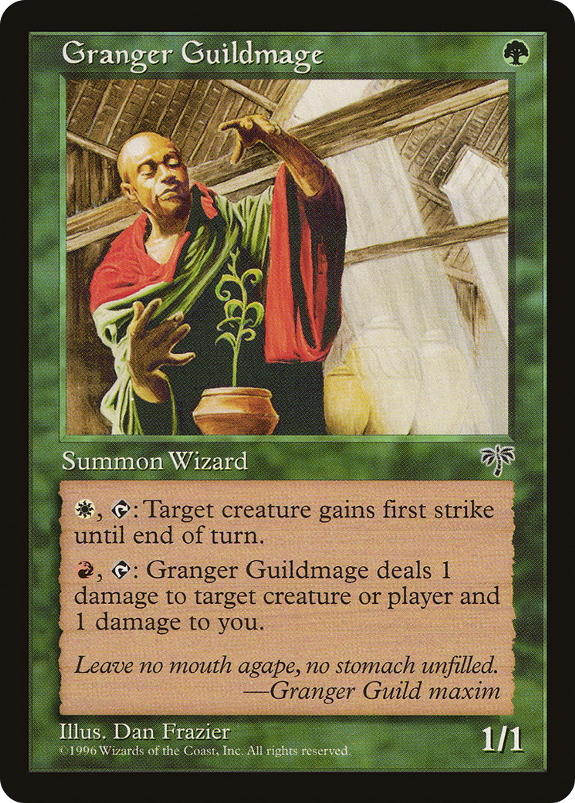 Granger Guildmage — Mirage — Magic: The Gathering