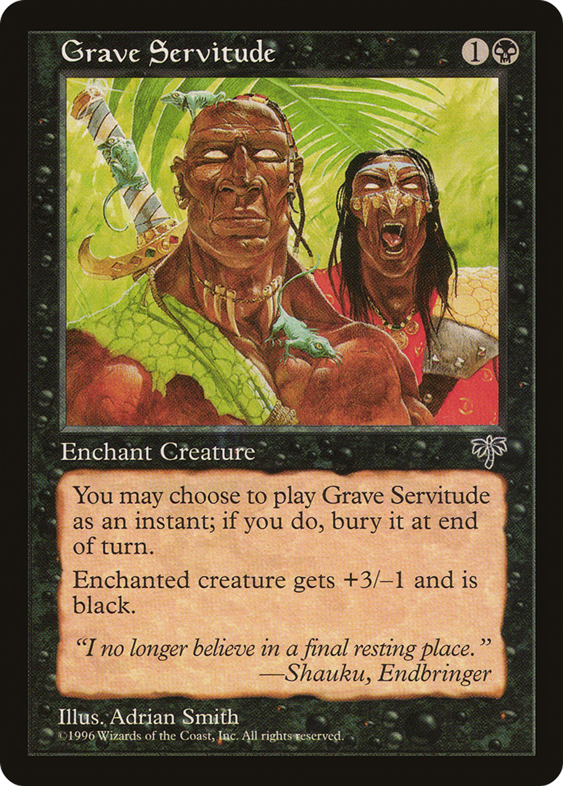 Grave Servitude — Mirage — Magic: The Gathering