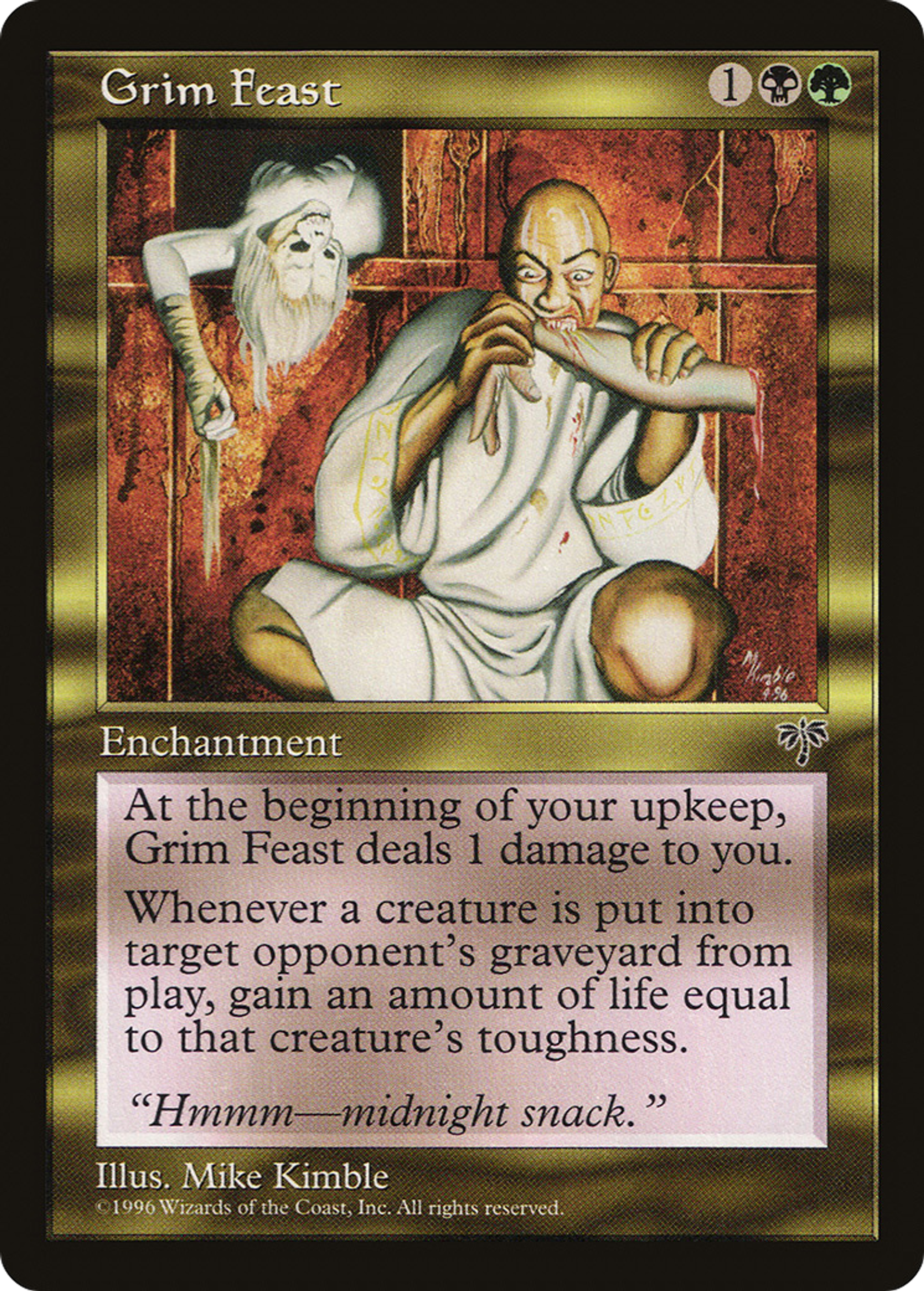 Grim Feast — Mirage — Magic: The Gathering