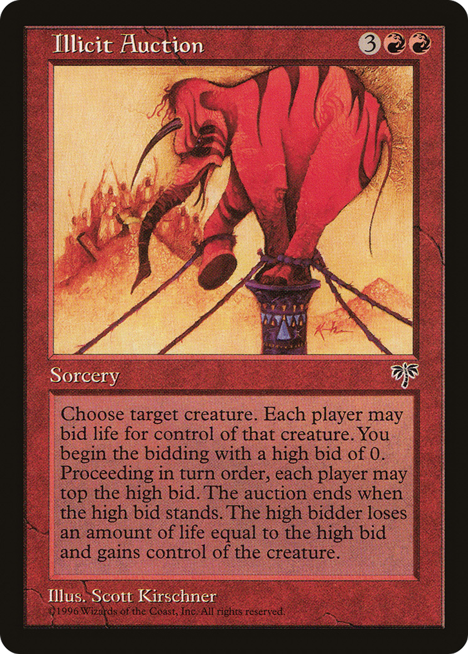 Illicit Auction — Mirage — Magic: The Gathering