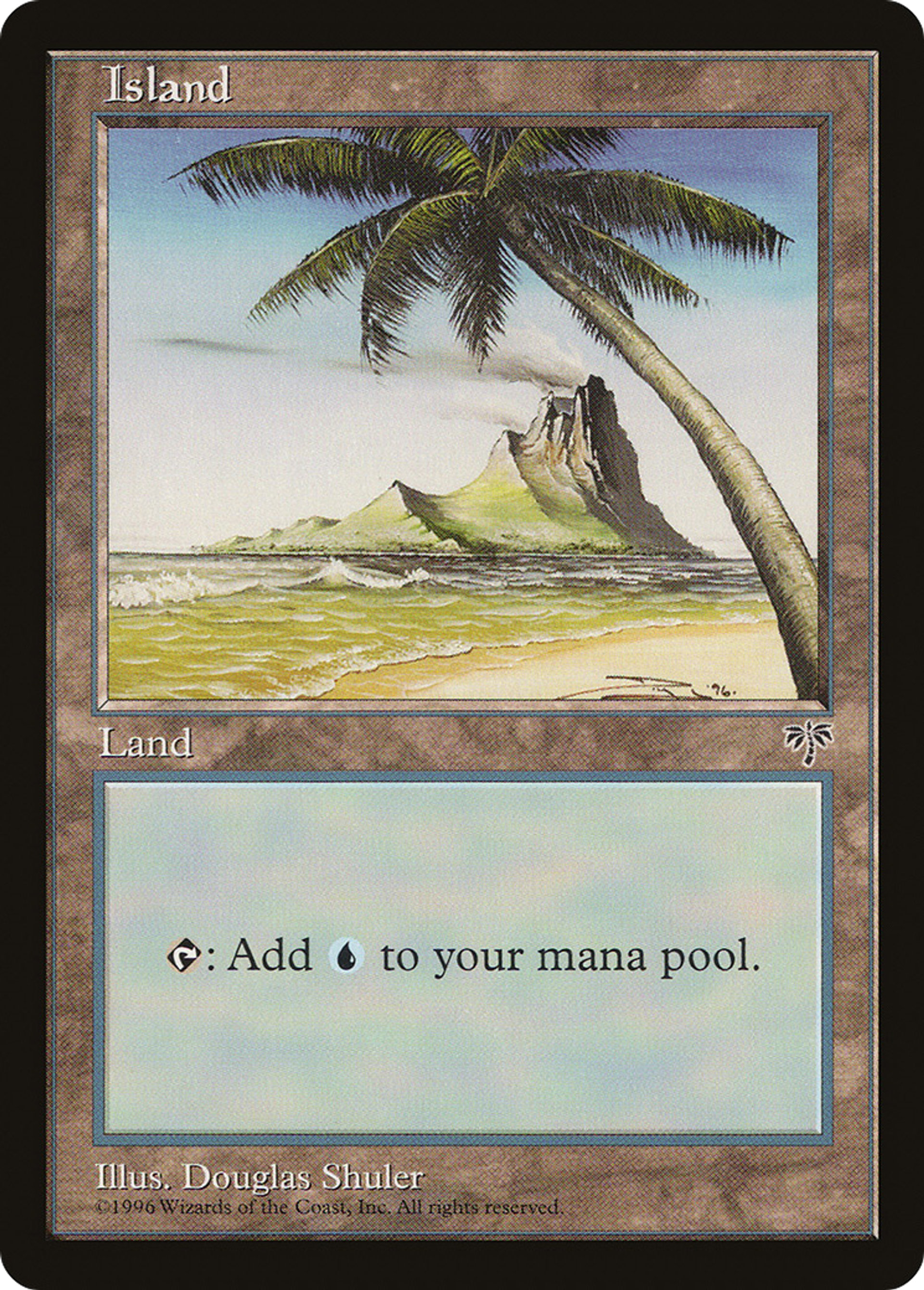 Island — Mirage — Magic: The Gathering