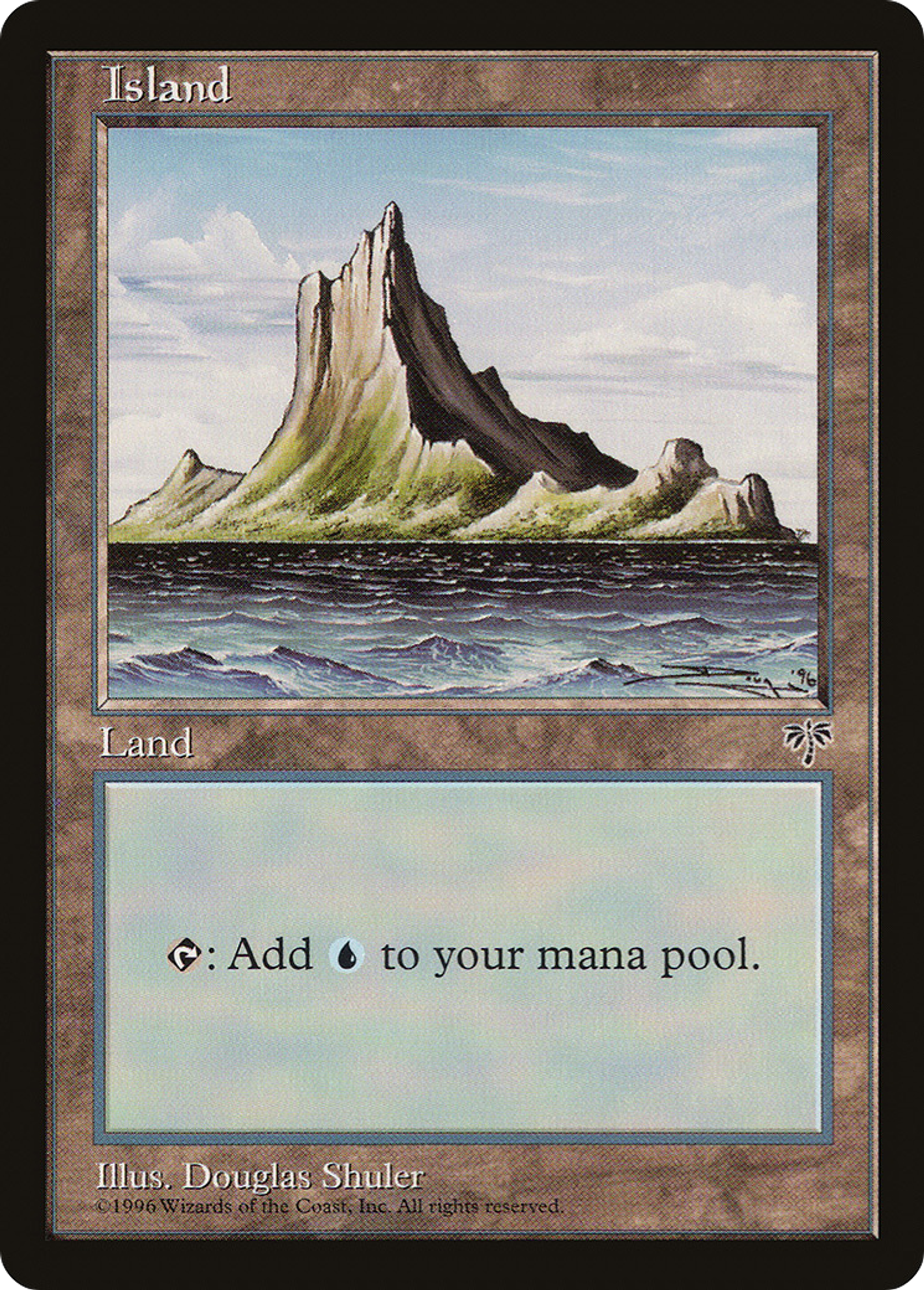 Island — Mirage — Magic: The Gathering