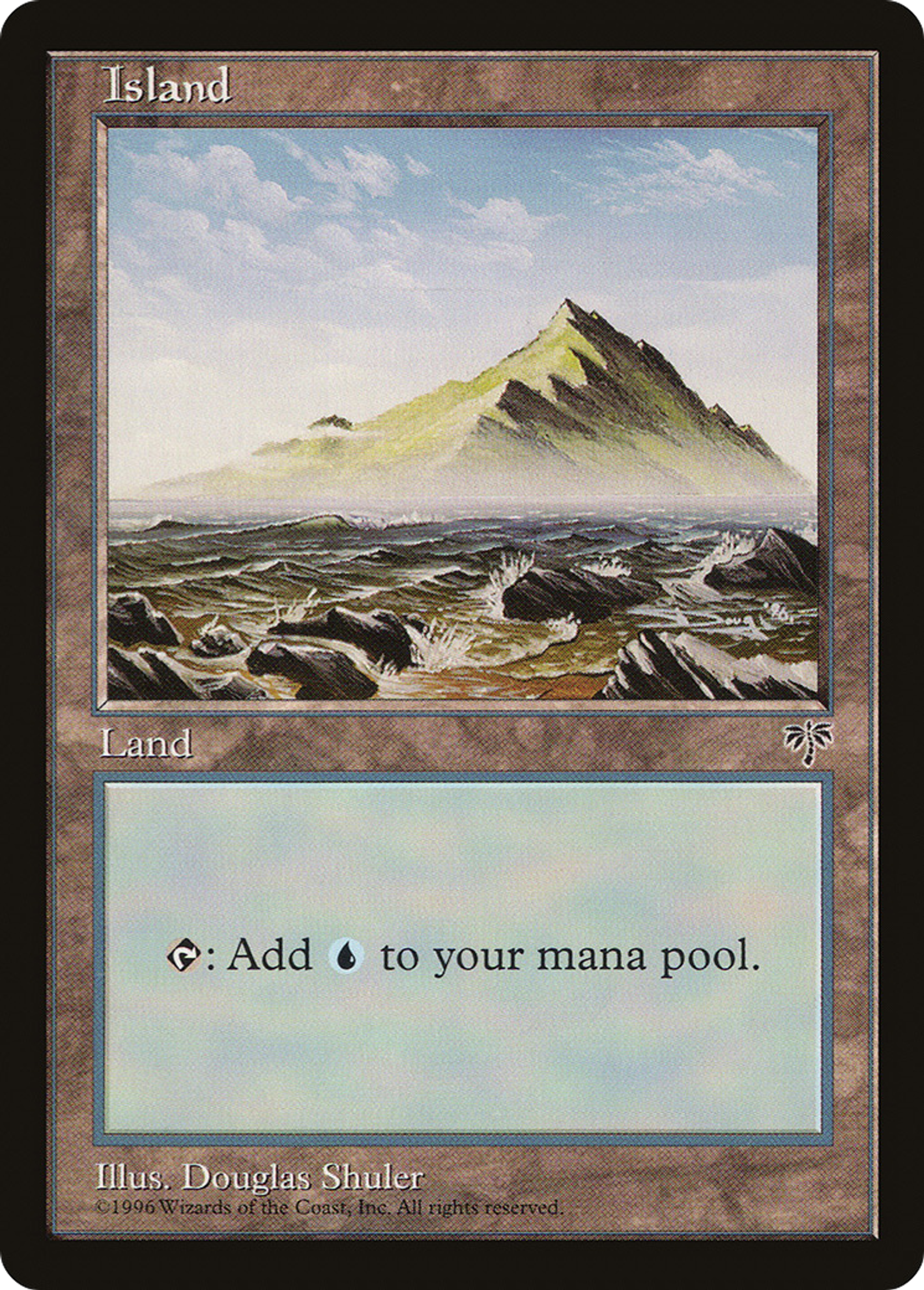 Island — Mirage — Magic: The Gathering