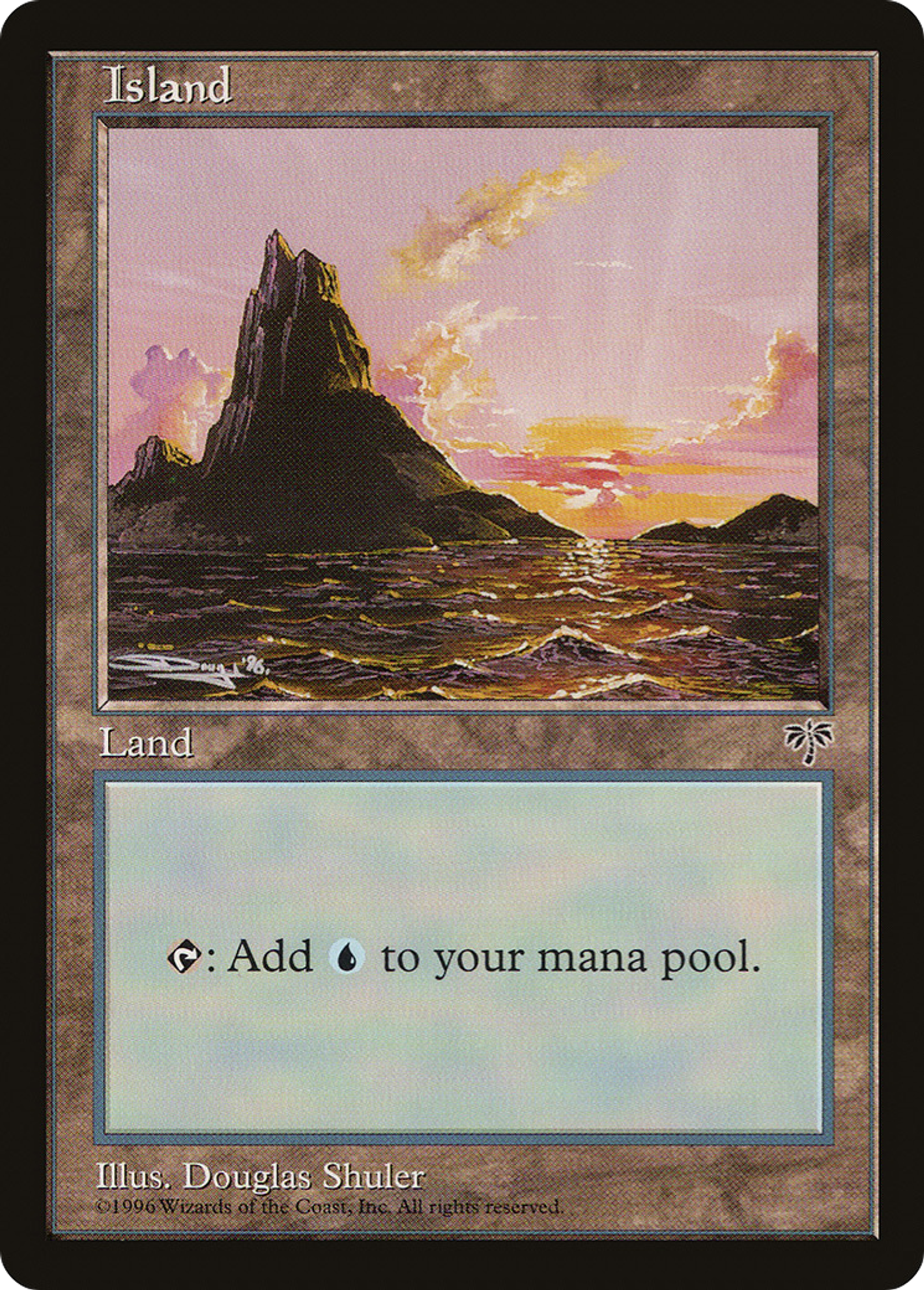 Island — Mirage — Magic: The Gathering