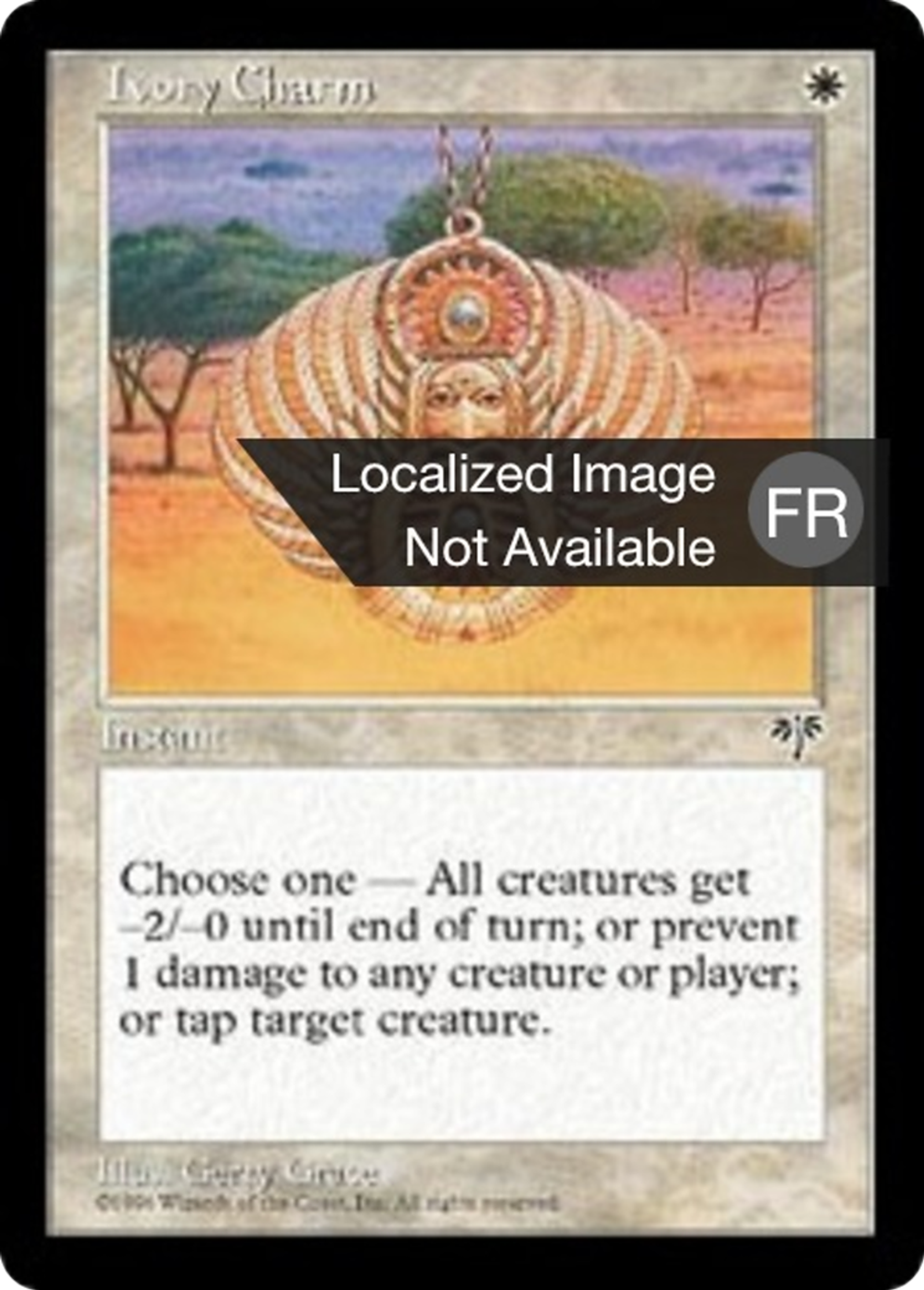 Charme d'ivoire — Mirage — Magic: The Gathering