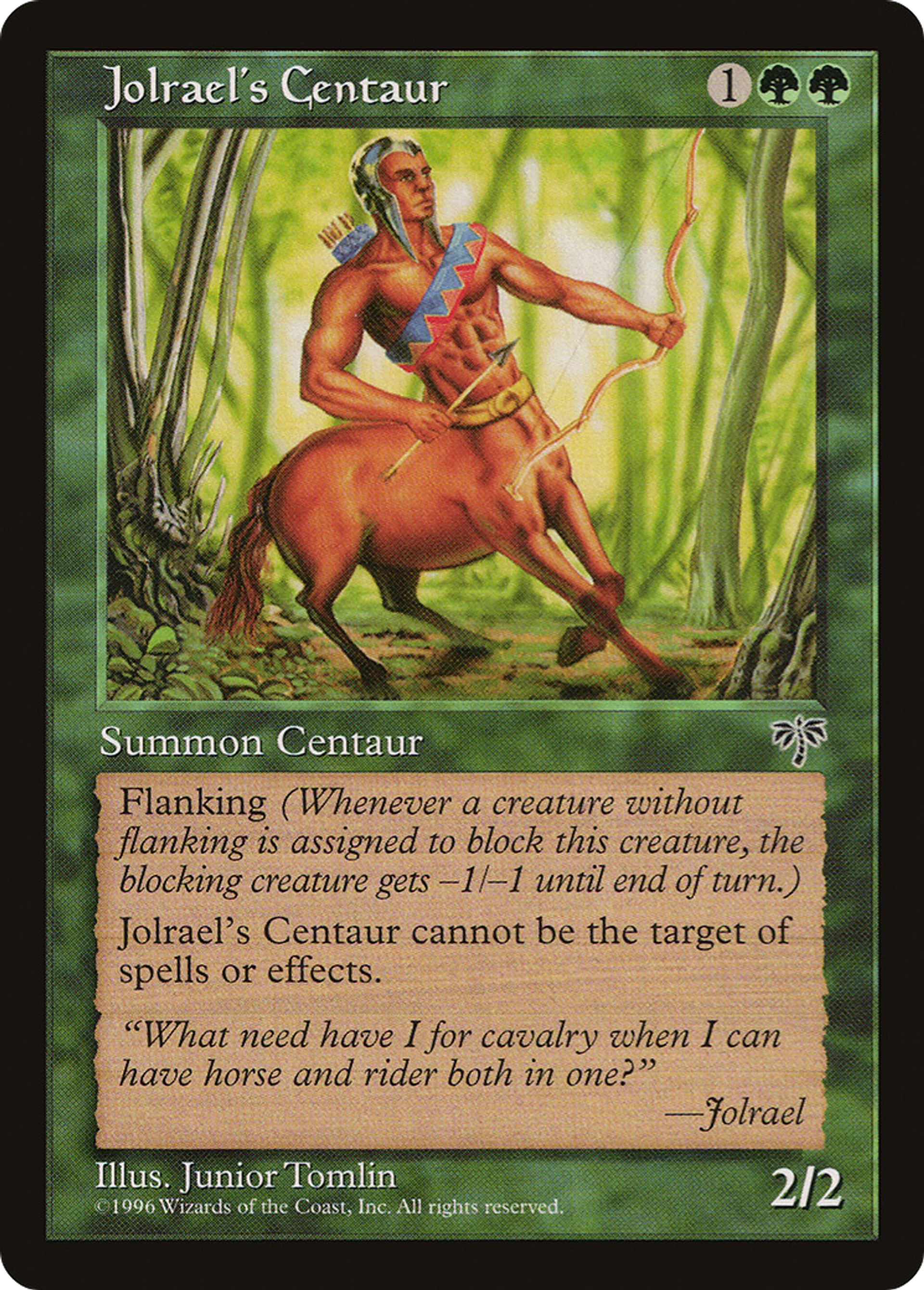 Jolrael's Centaur — Mirage — Magic: The Gathering