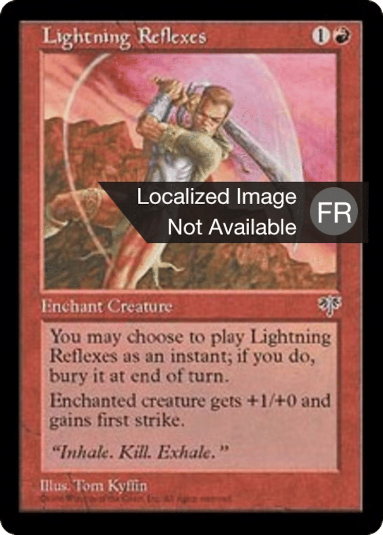 Réflexes fulgurants — Mirage — Magic: The Gathering