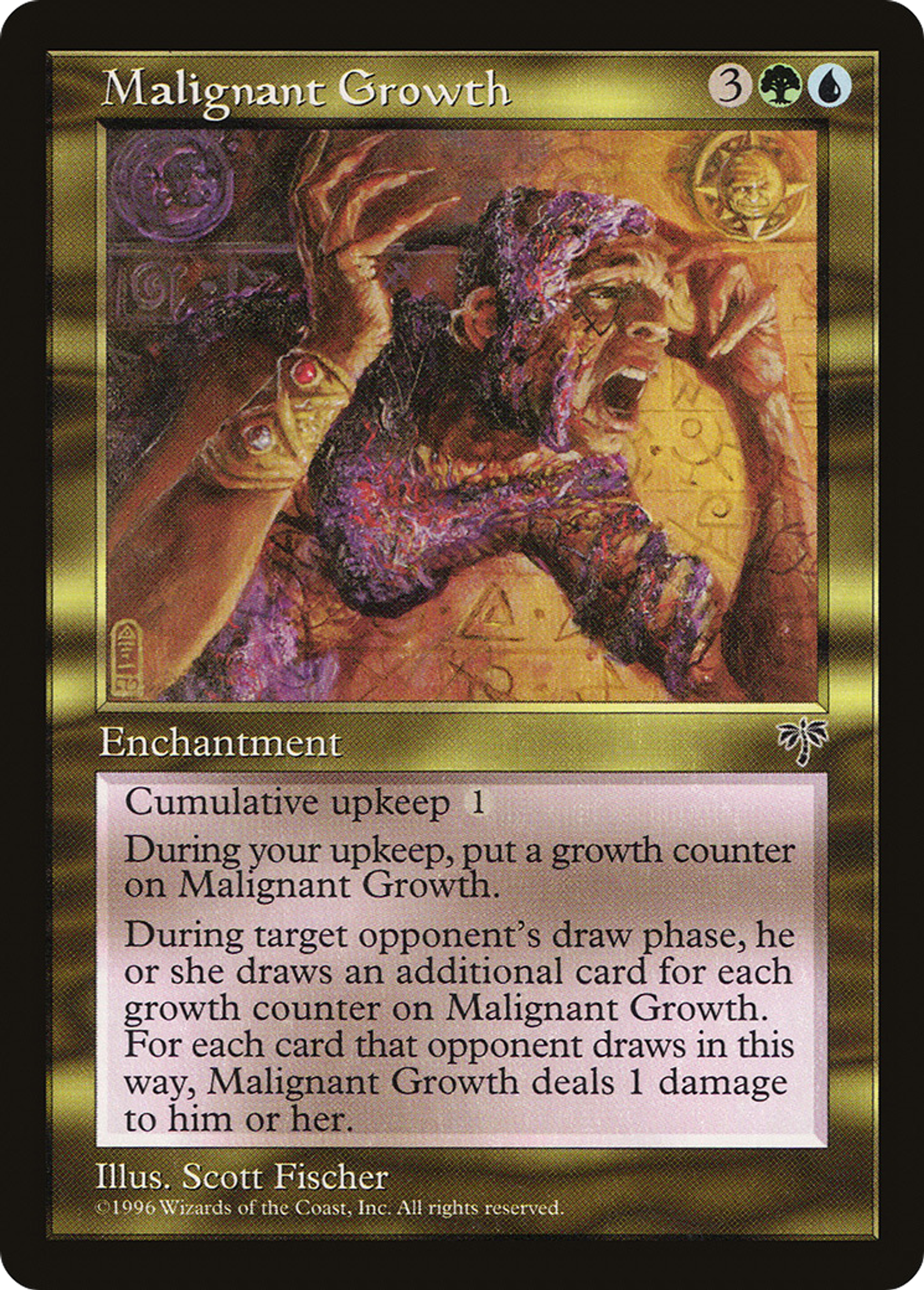 Malignant Growth — Mirage — Magic: The Gathering
