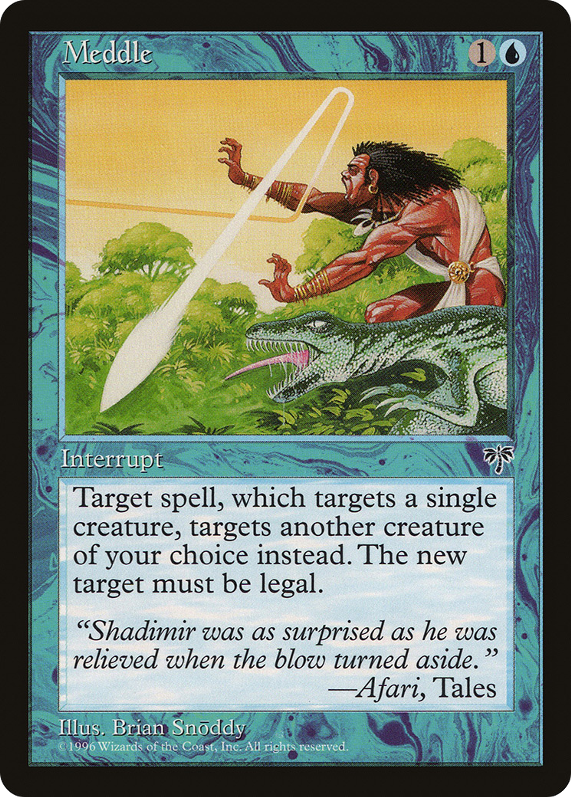 Meddle — Mirage — Magic: The Gathering