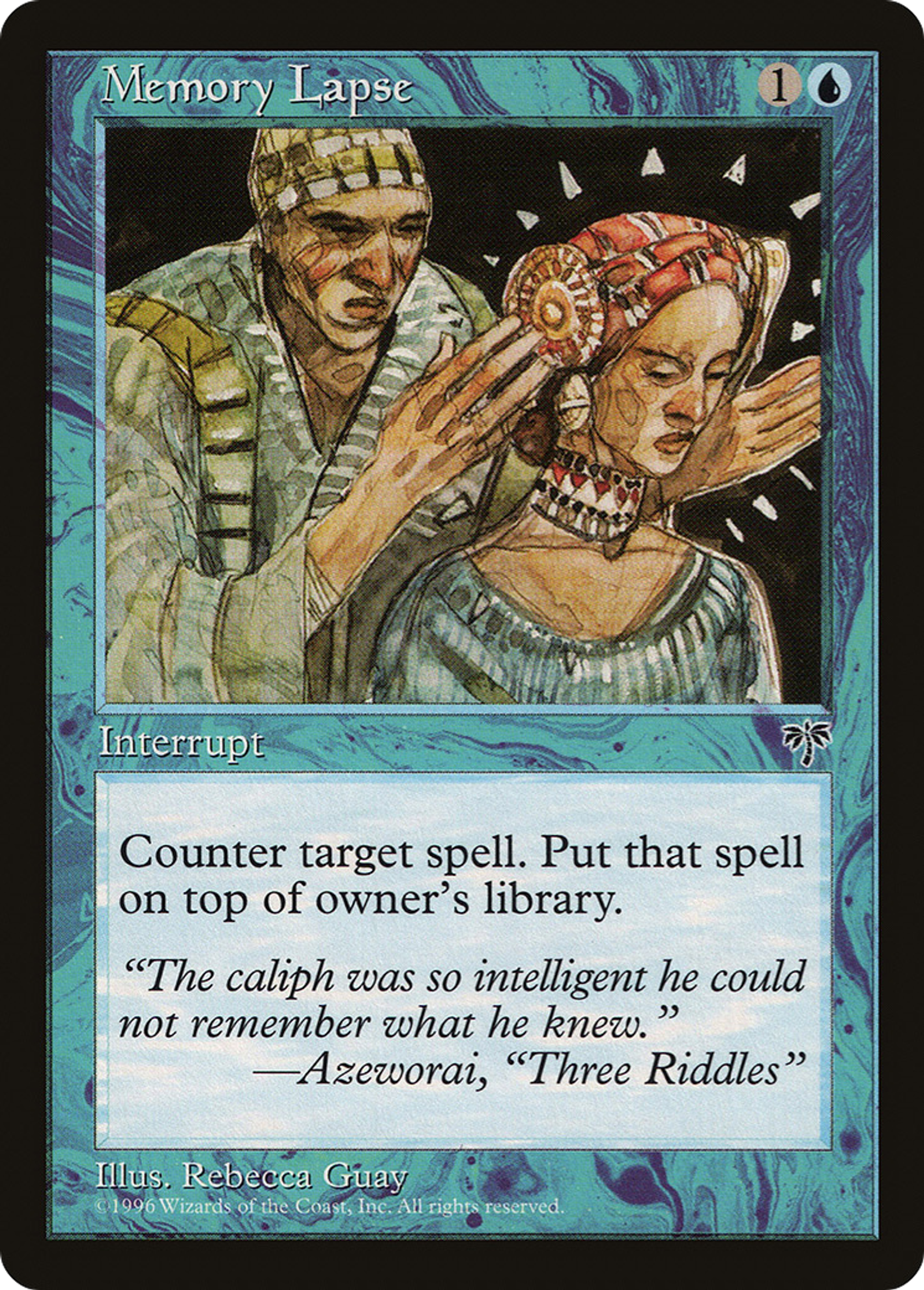 Memory Lapse — Mirage — Magic: The Gathering