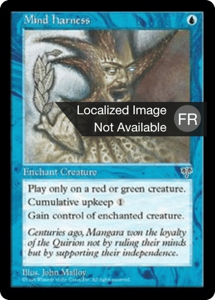 Harnais cérébral — Mirage — Magic: The Gathering