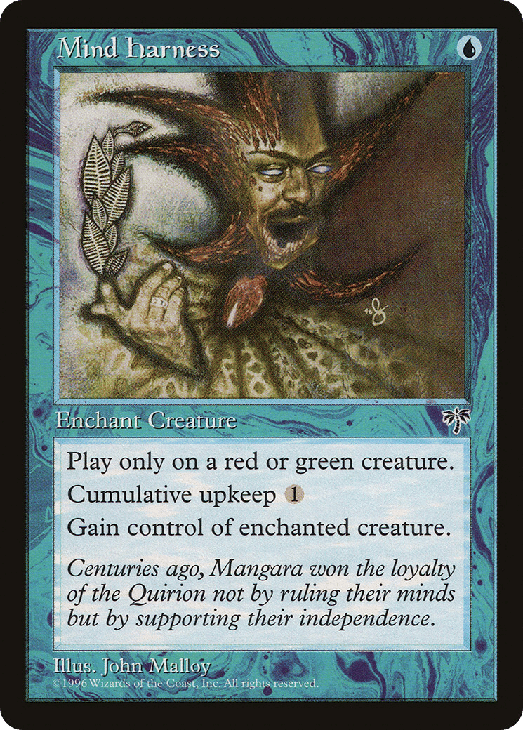 Mind Harness — Mirage — Magic: The Gathering