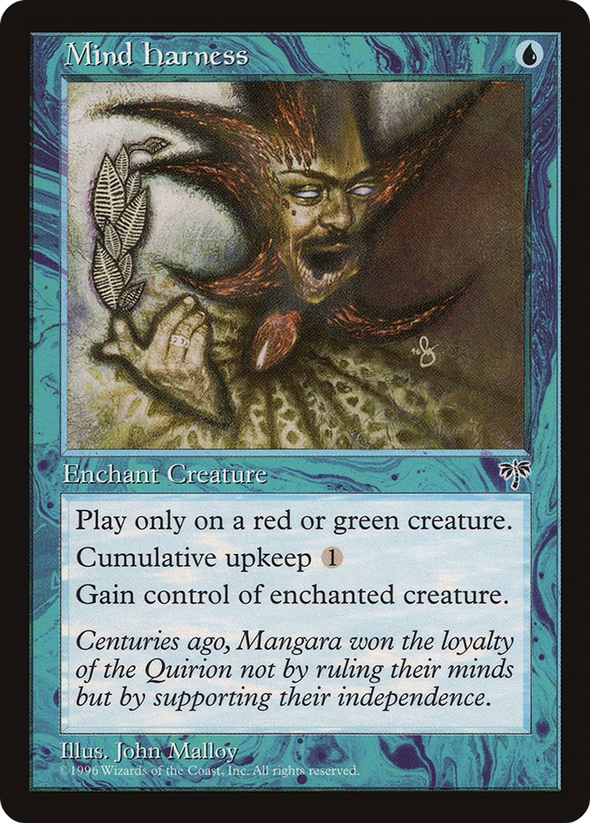 Mind Harness — Mirage — Magic: The Gathering