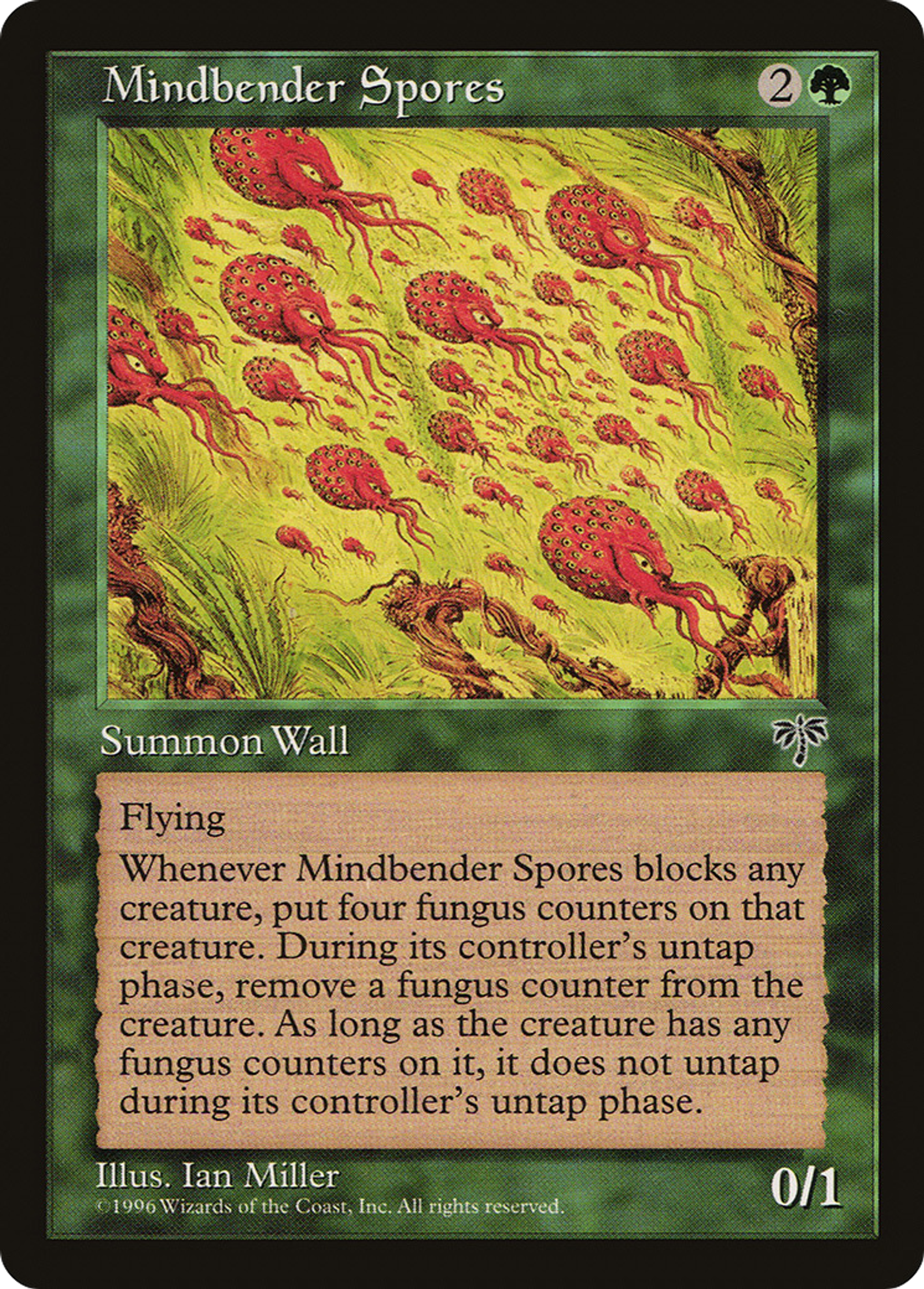 Mindbender Spores — Mirage — Magic: The Gathering