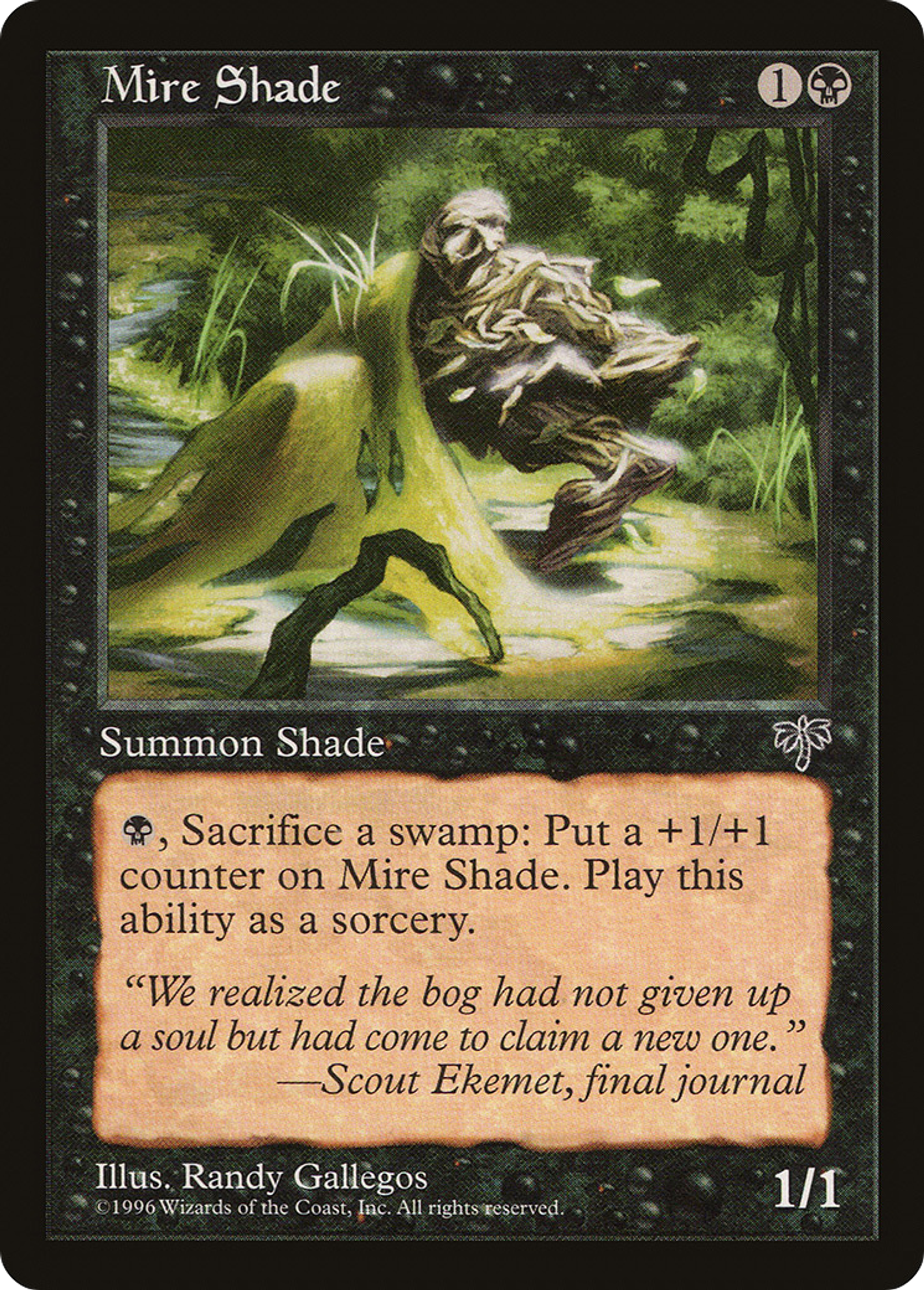 Mire Shade — Mirage — Magic: The Gathering