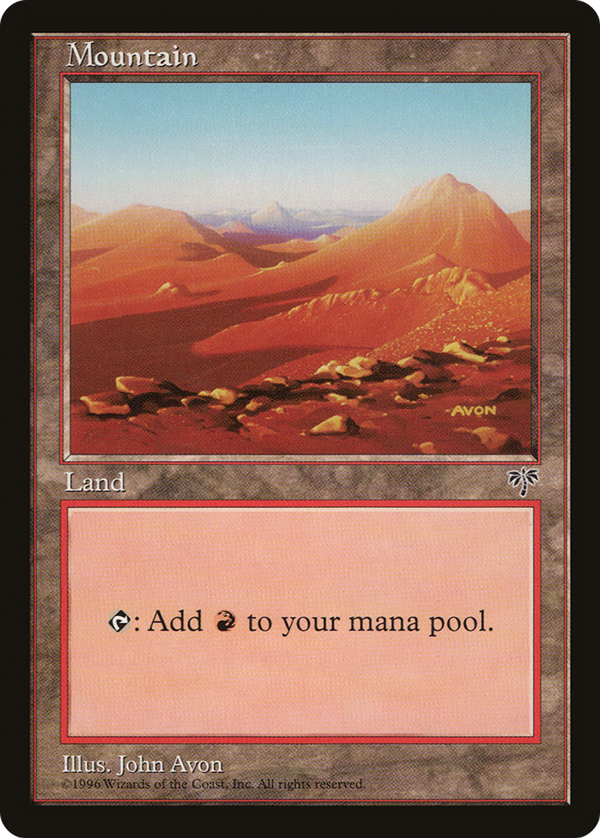Mountain — Mirage — Magic: The Gathering