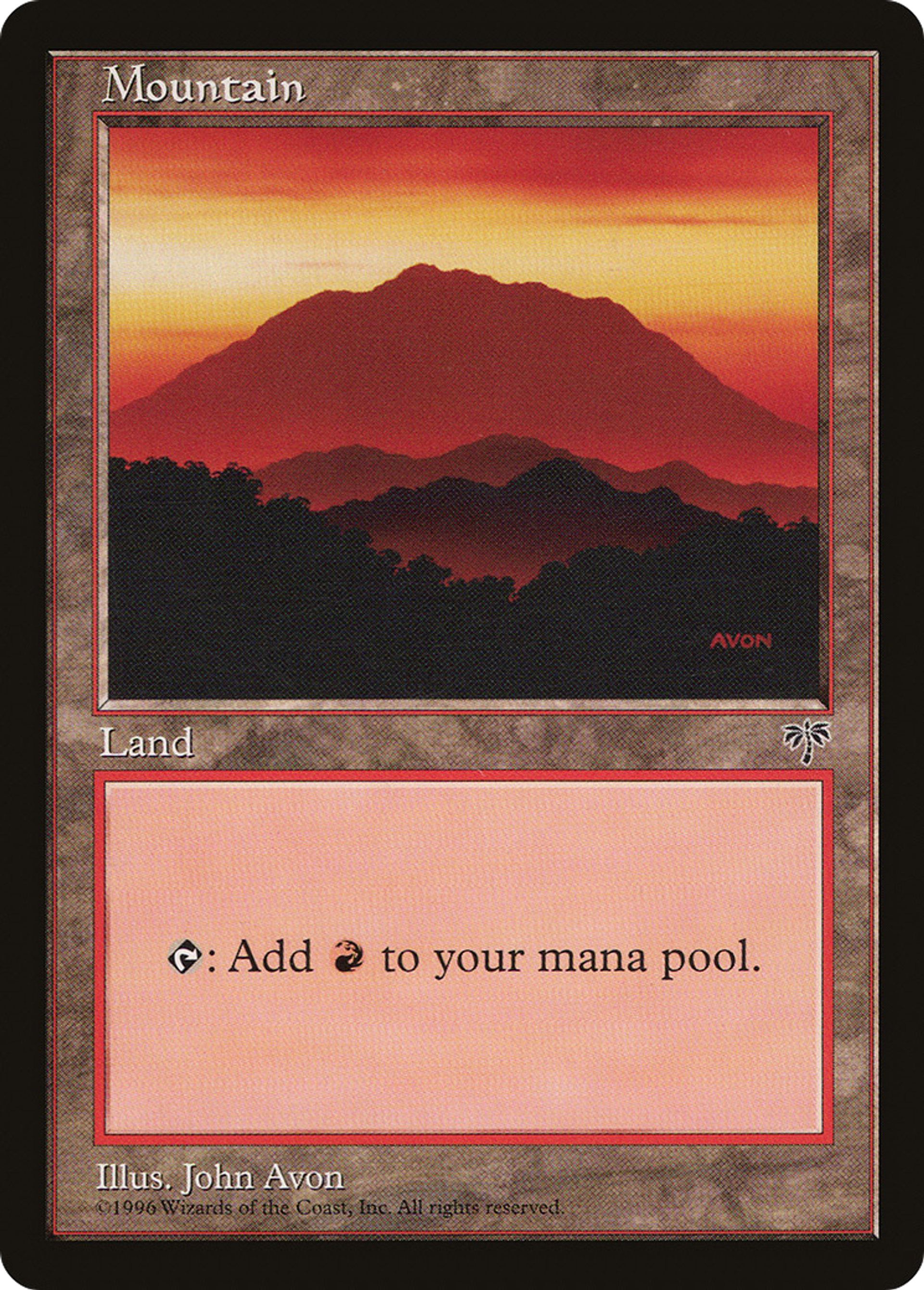 Mountain — Mirage — Magic: The Gathering