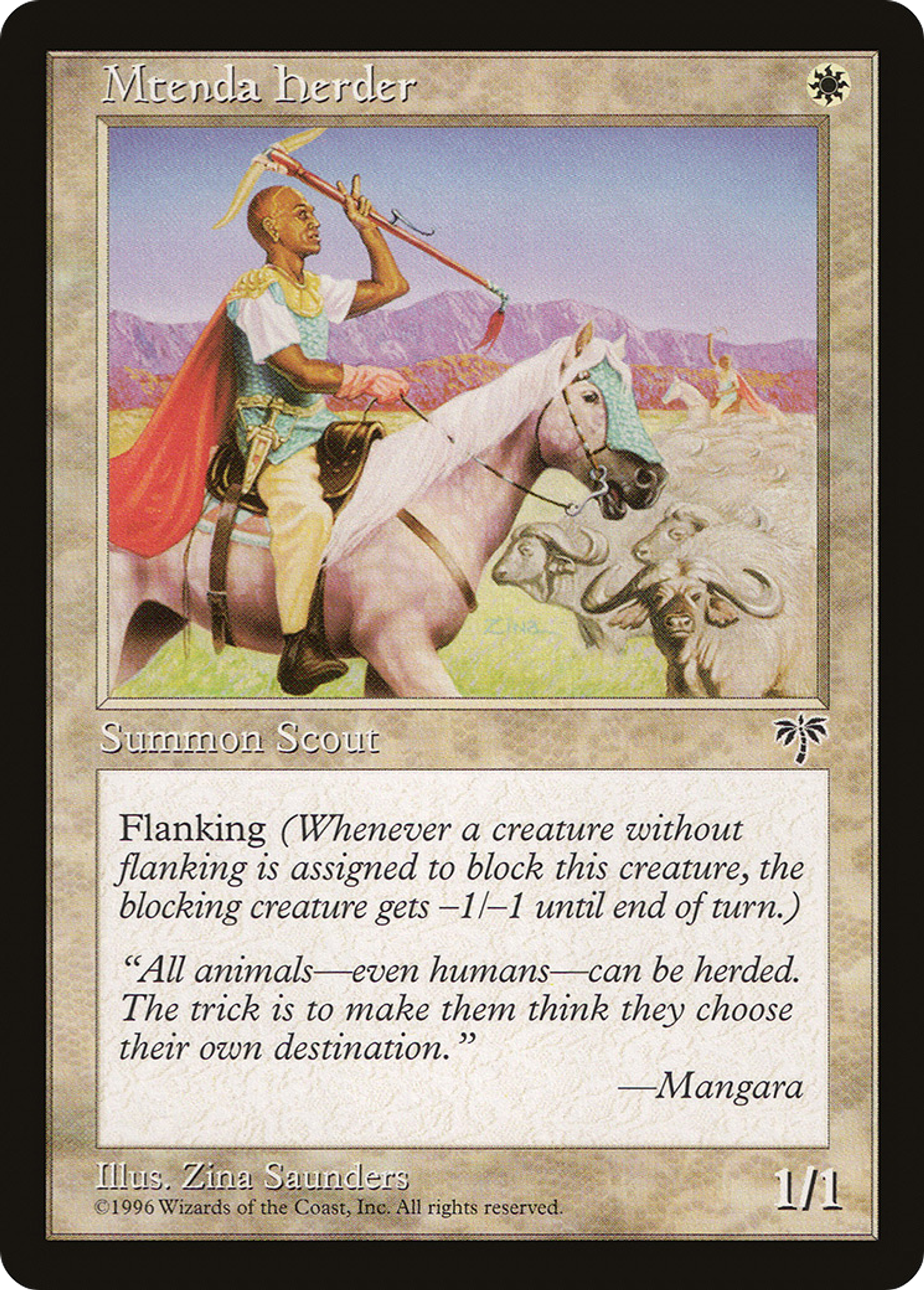Mtenda Herder — Mirage — Magic: The Gathering