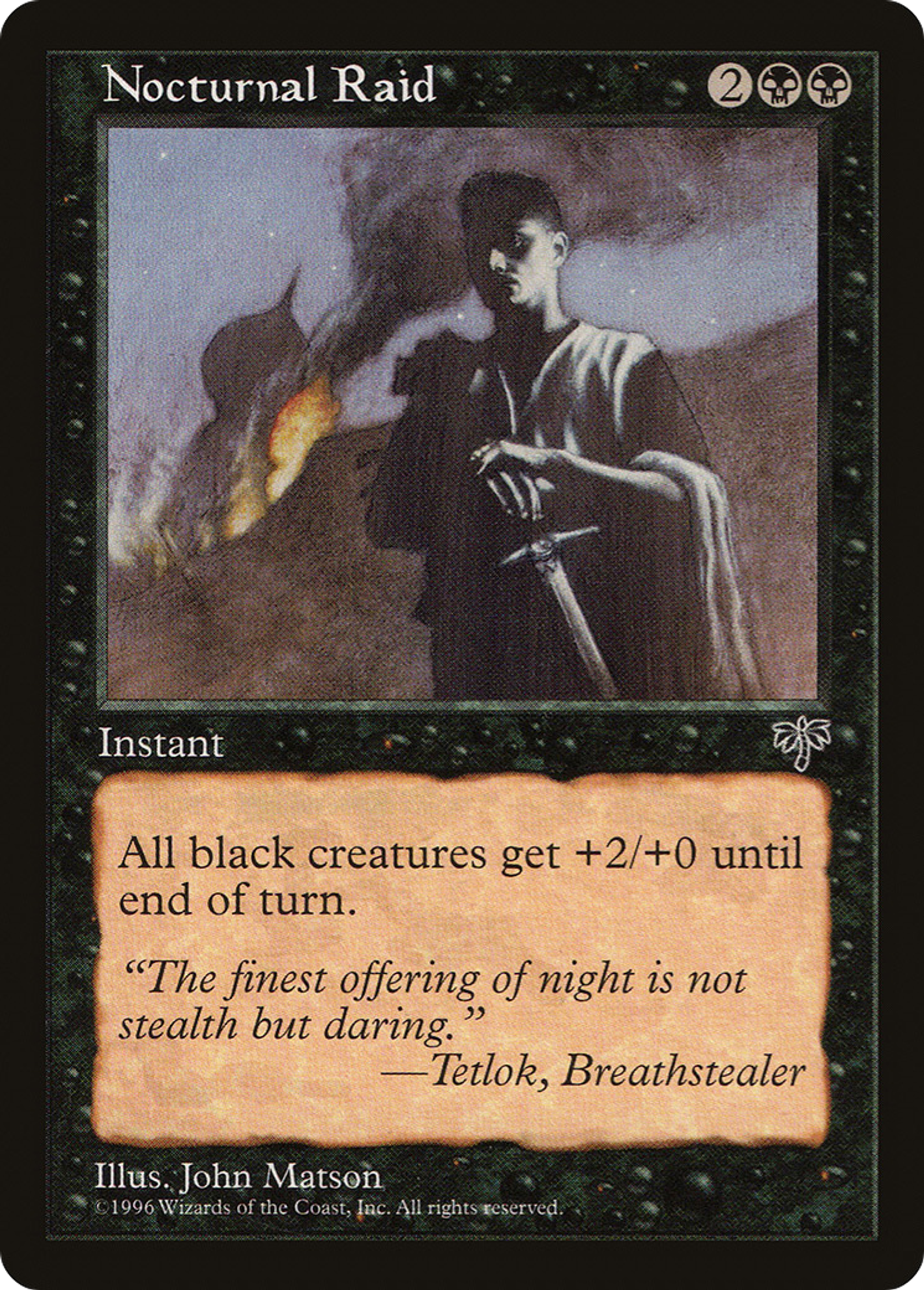 Nocturnal Raid — Mirage — Magic: The Gathering