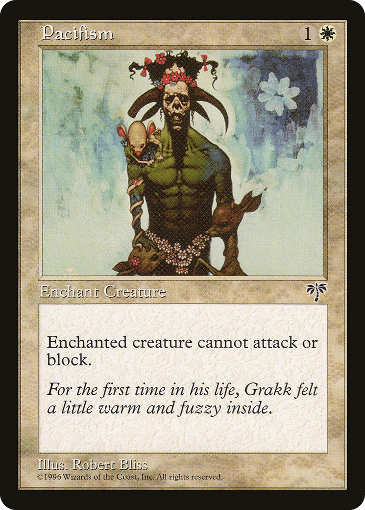 Pacifism — Mirage — Magic: The Gathering