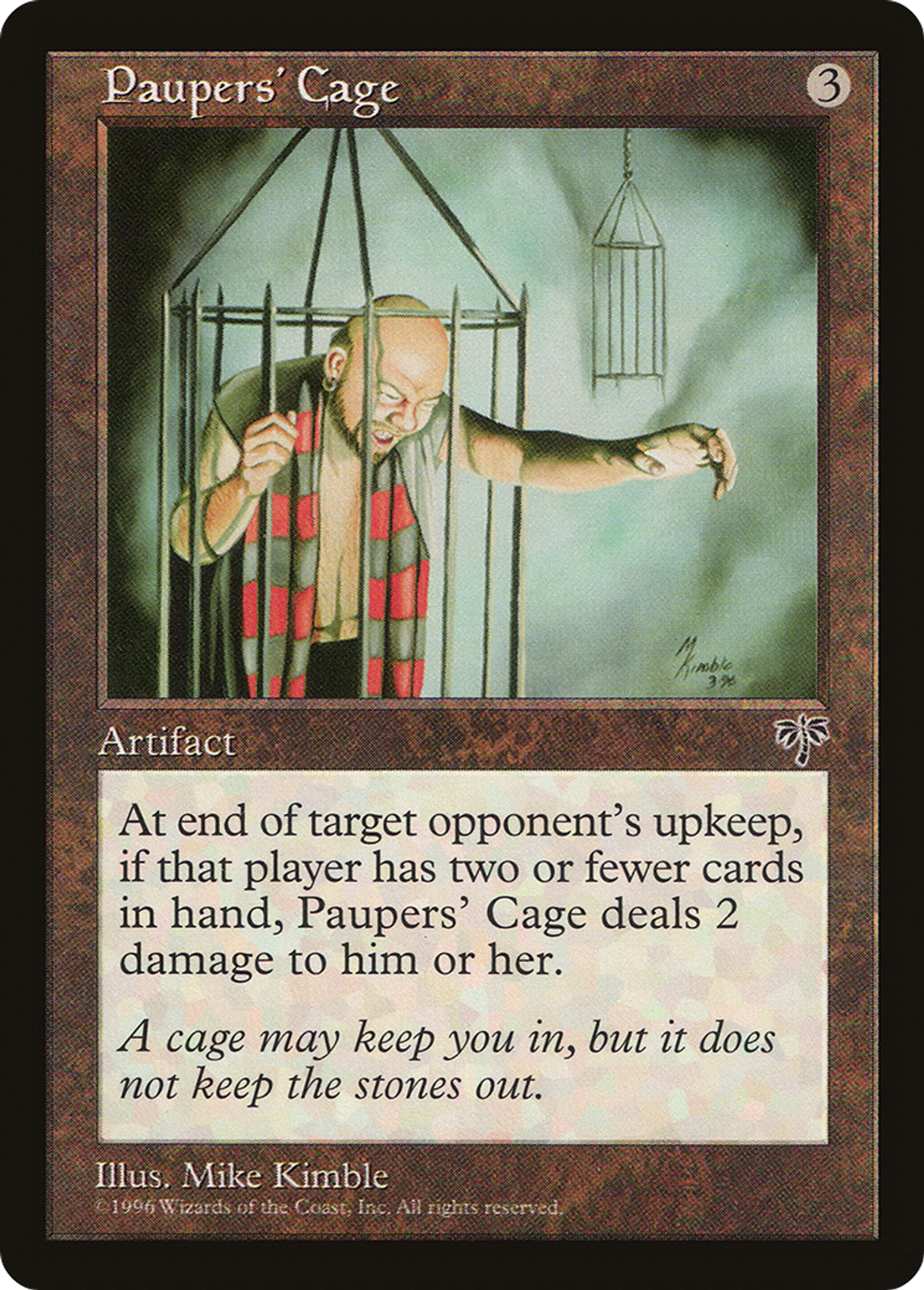 Paupers' Cage — Mirage — Magic: The Gathering