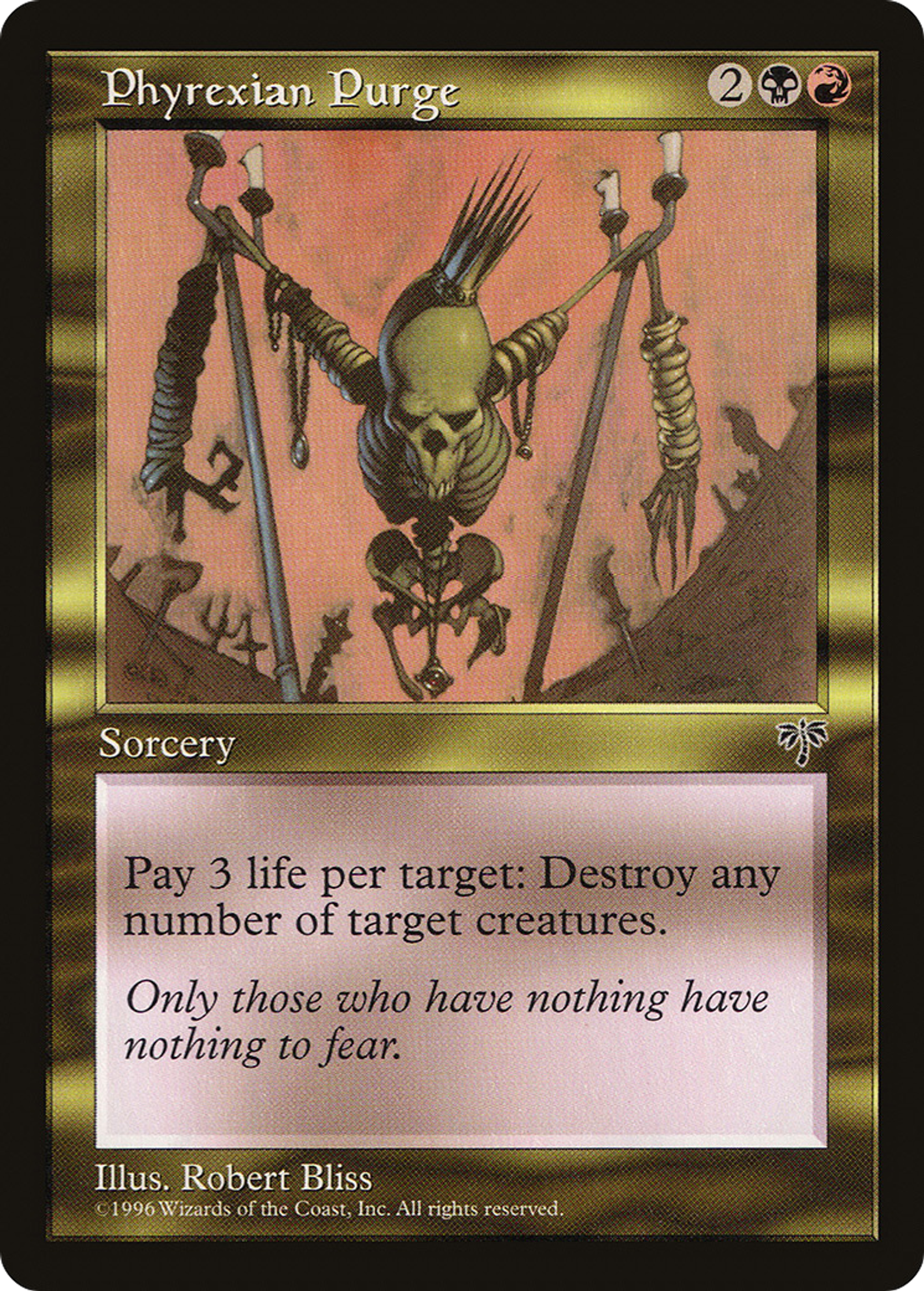 Phyrexian Purge — Mirage — Magic: The Gathering