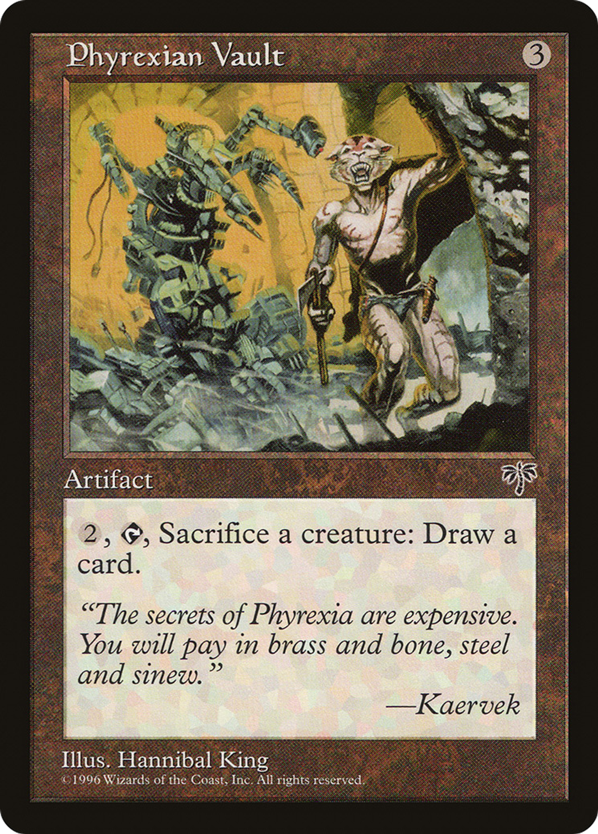 Phyrexian Vault — Mirage — Magic: The Gathering