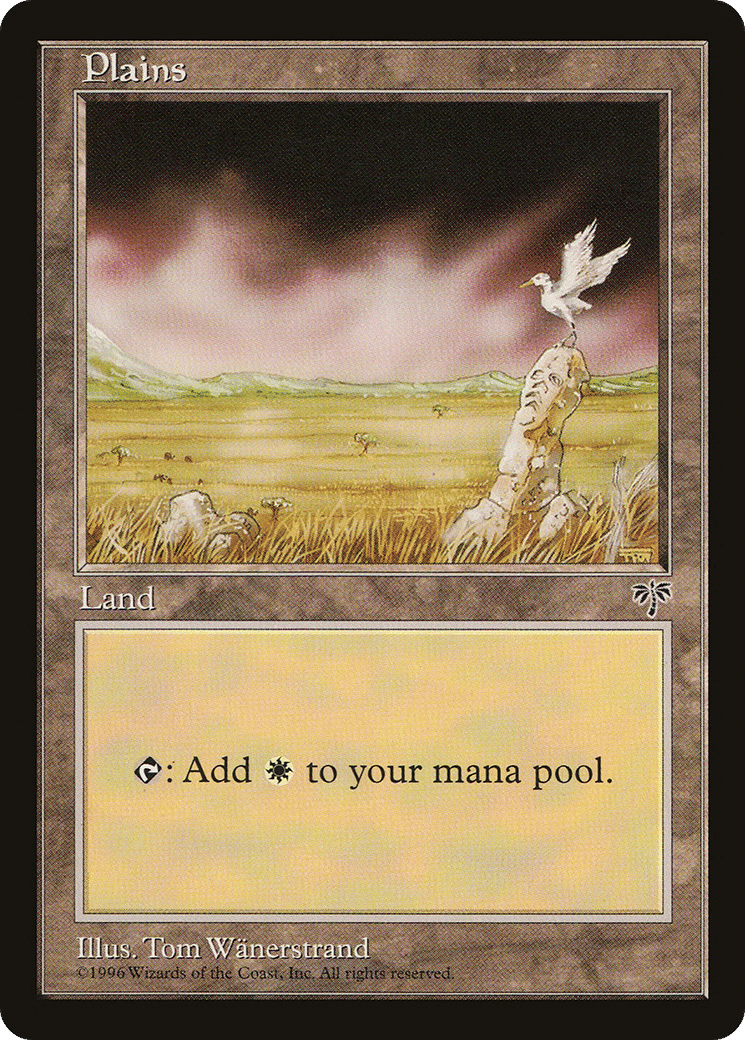 Plains — Mirage — Magic: The Gathering