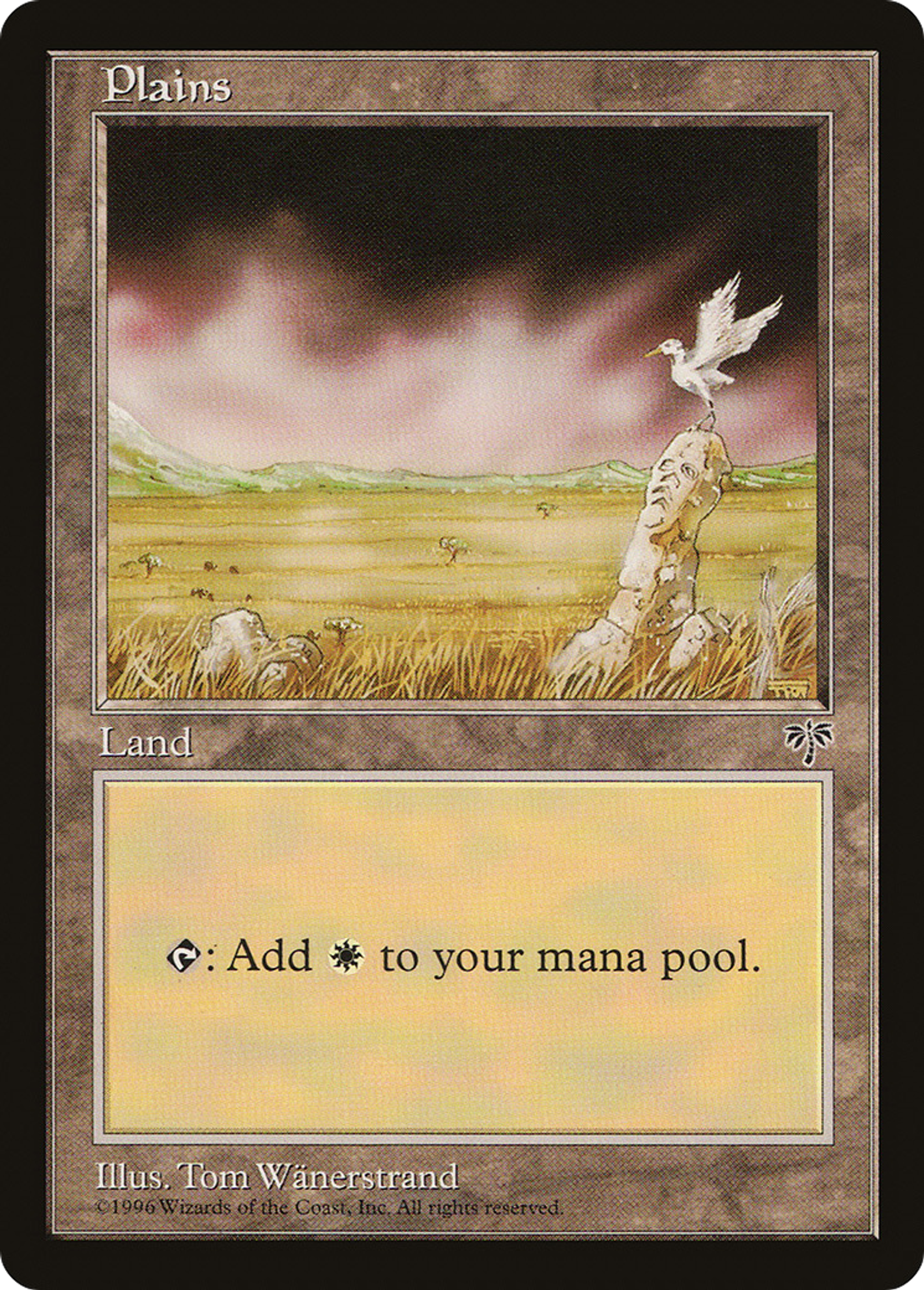 Plains — Mirage — Magic: The Gathering