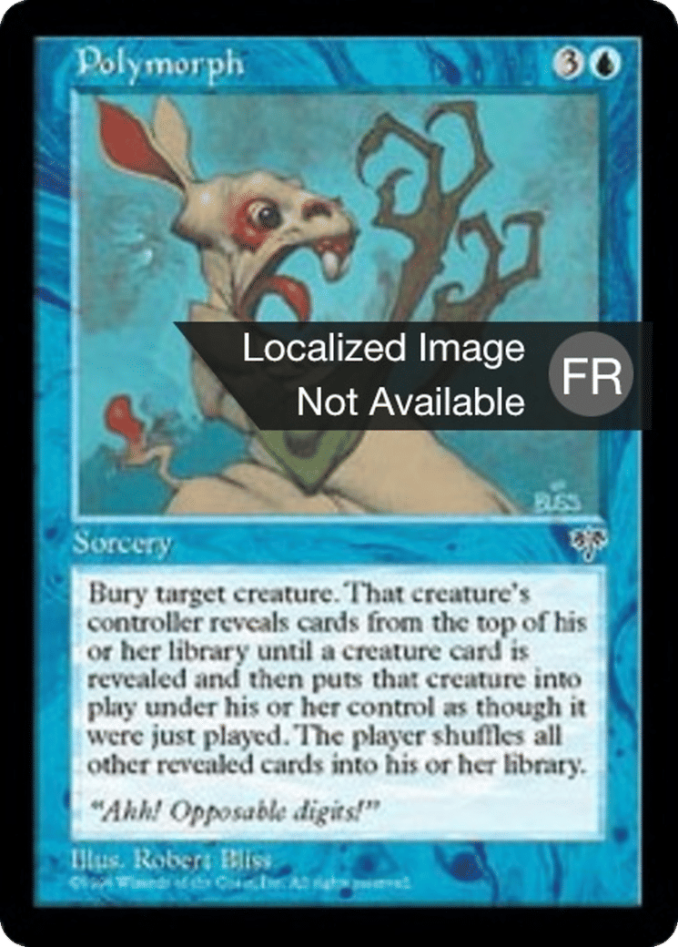 Polymorphisme — Mirage — Magic: The Gathering