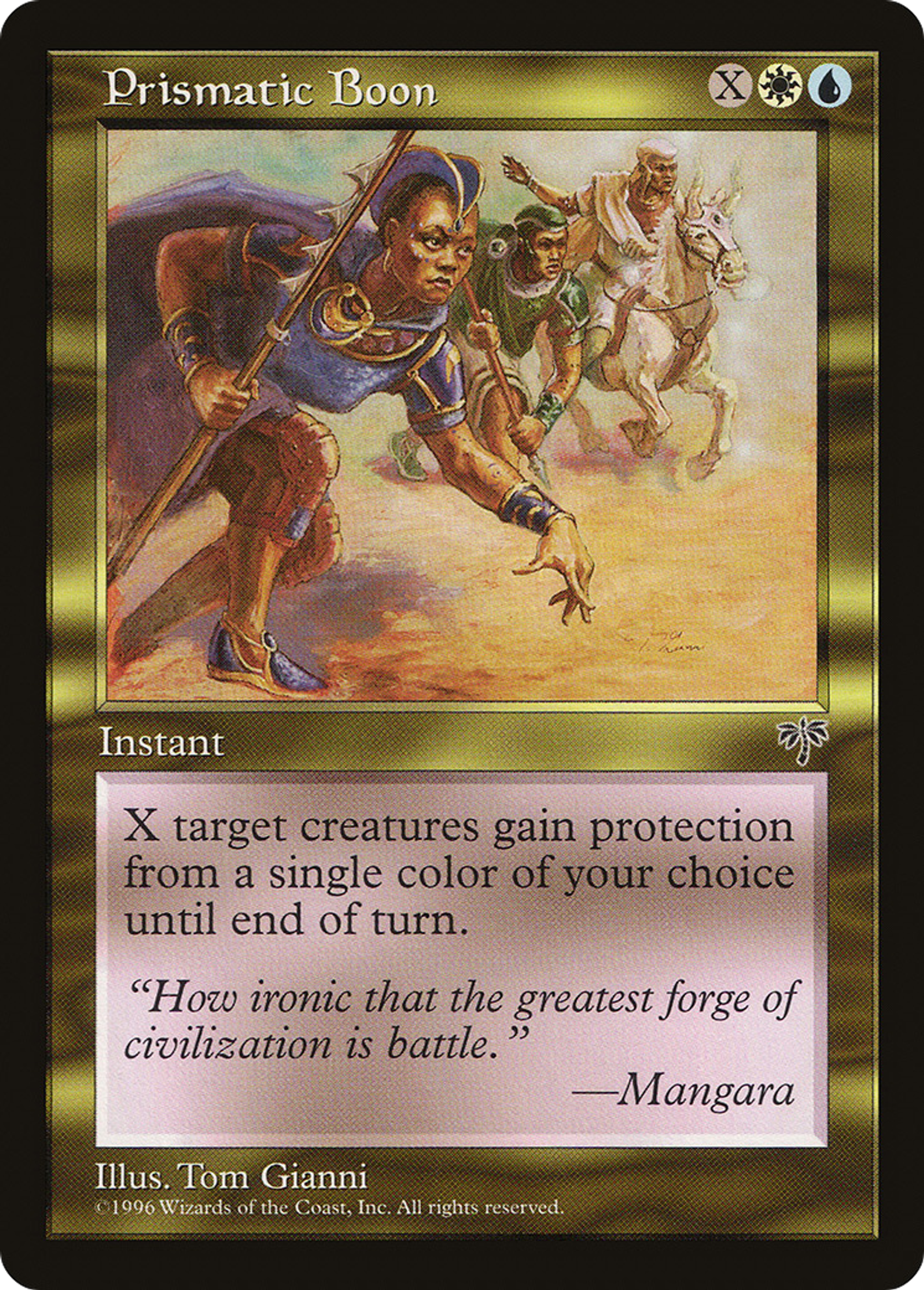Prismatic Boon — Mirage — Magic: The Gathering
