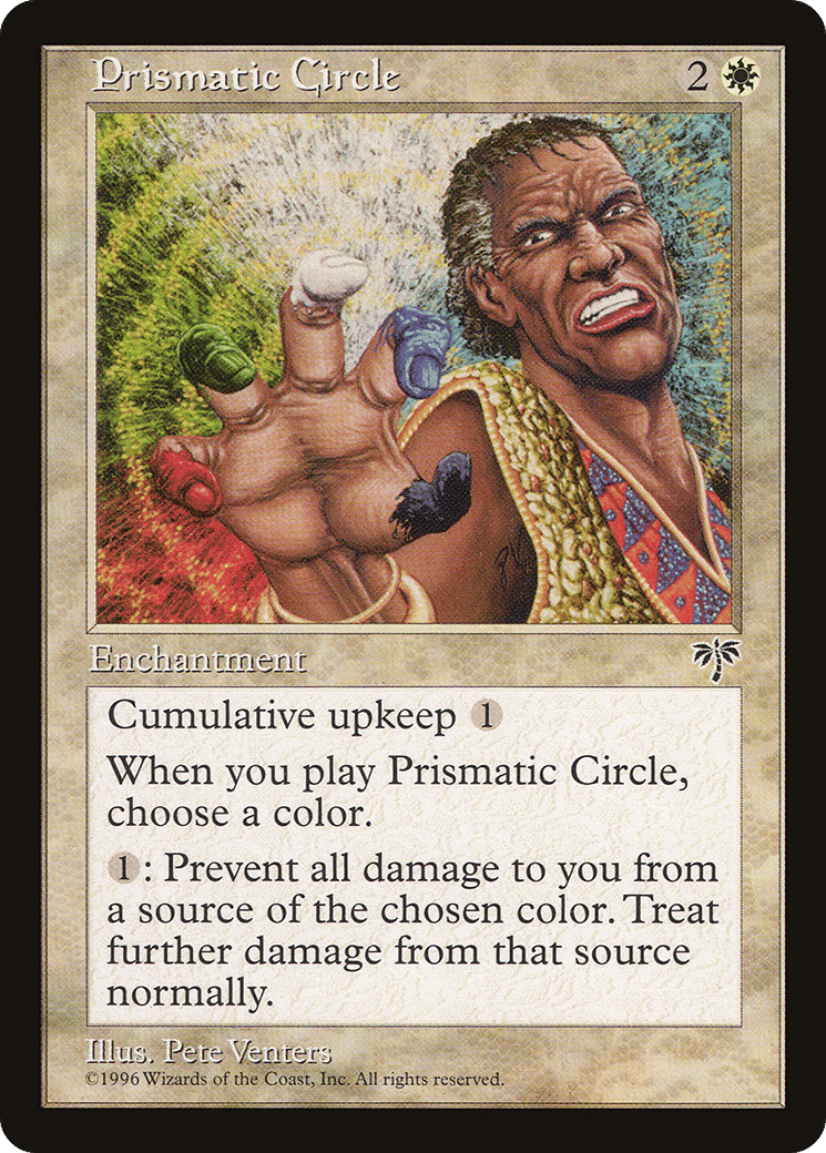 Prismatic Circle — Mirage — Magic: The Gathering