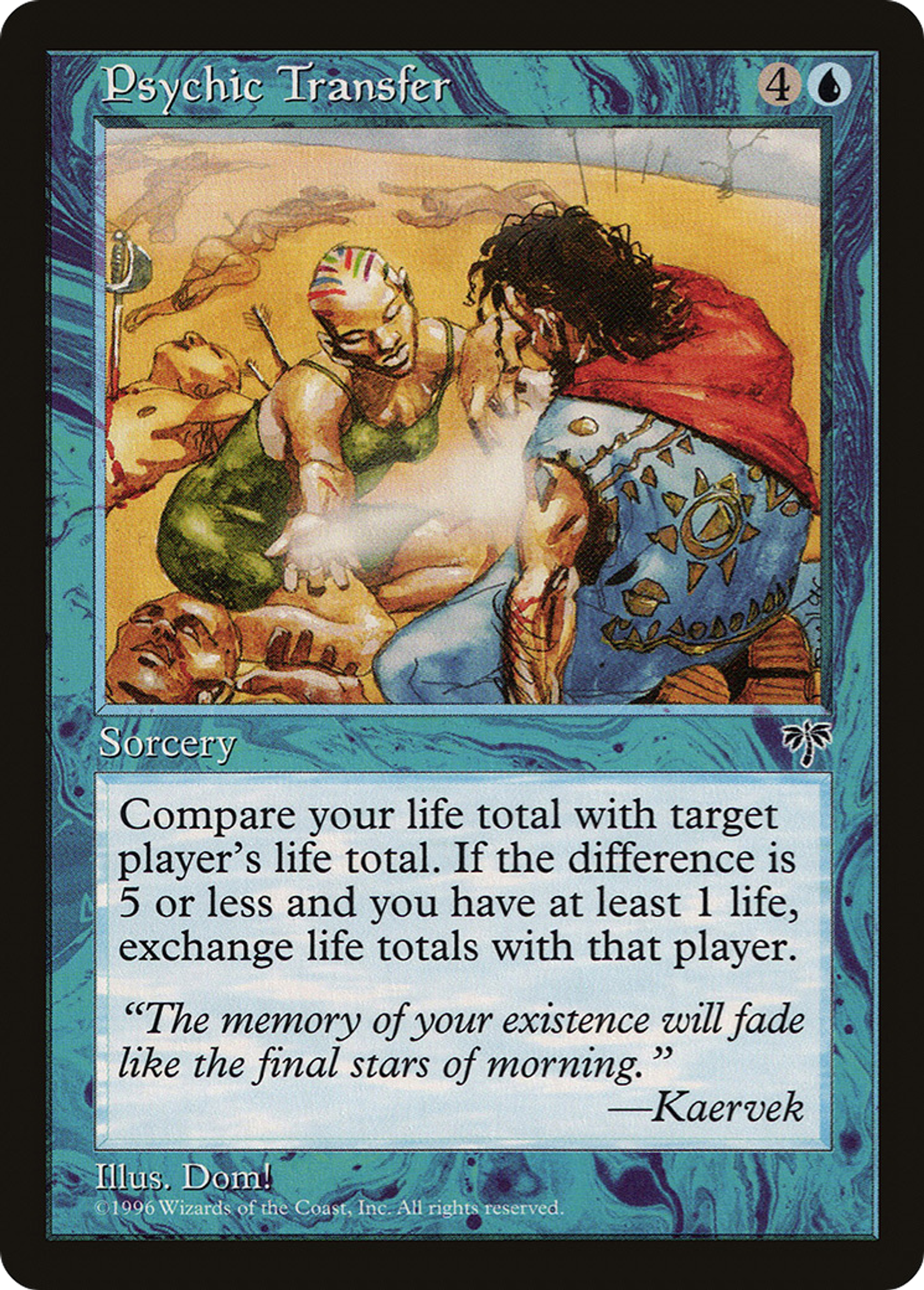 Psychic Transfer — Mirage — Magic: The Gathering