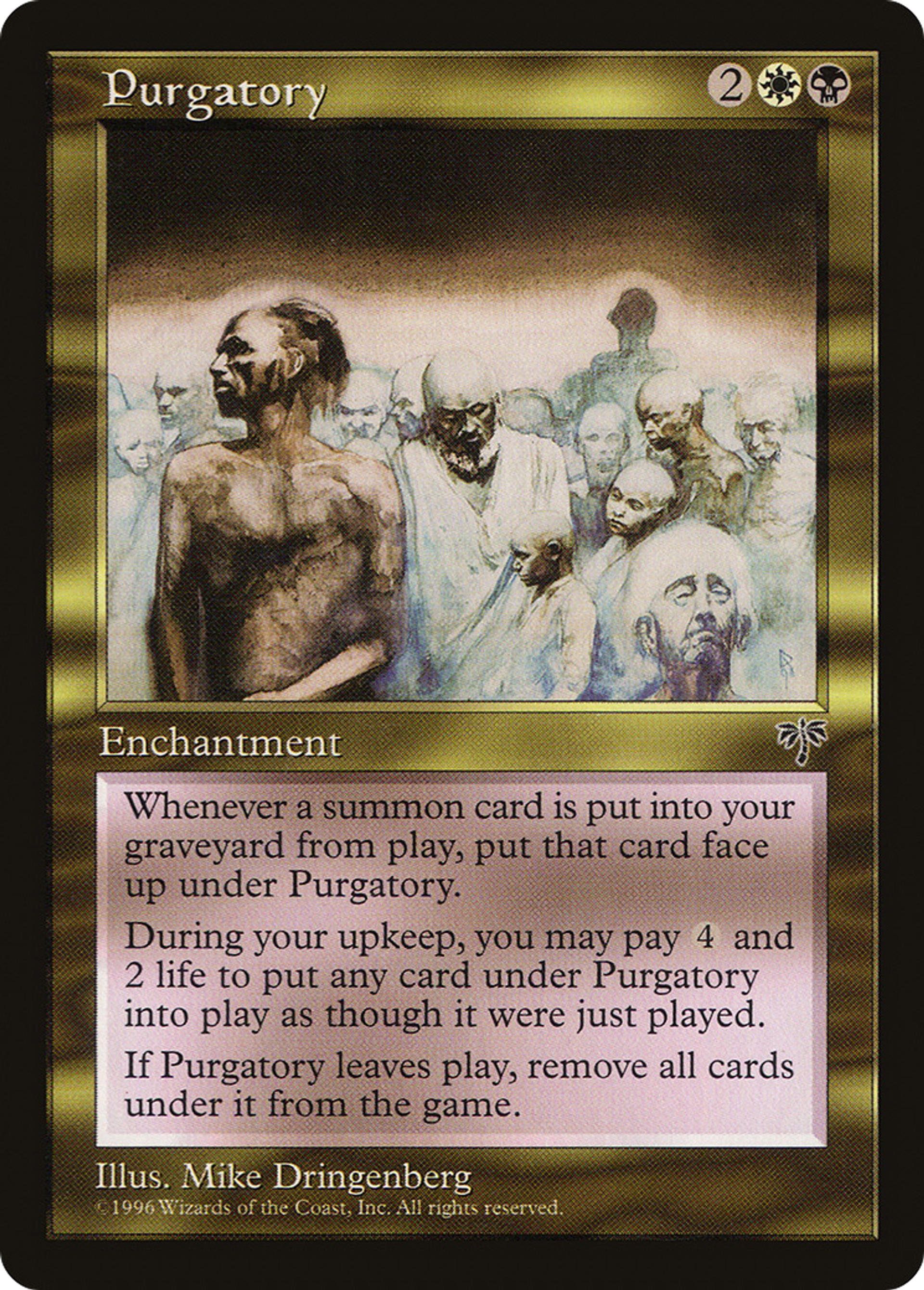 Purgatory — Mirage — Magic: The Gathering