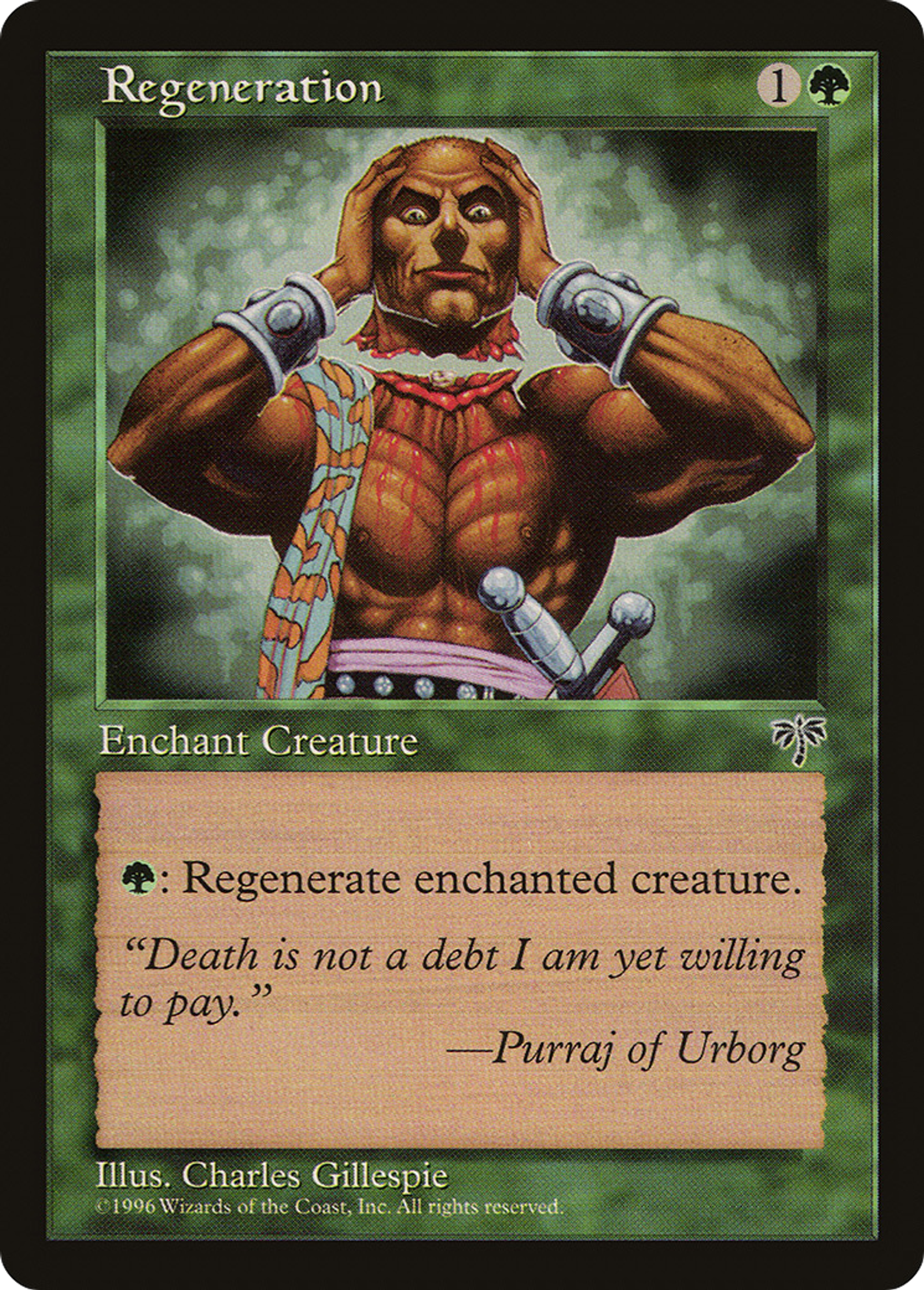 Regeneration — Mirage — Magic: The Gathering