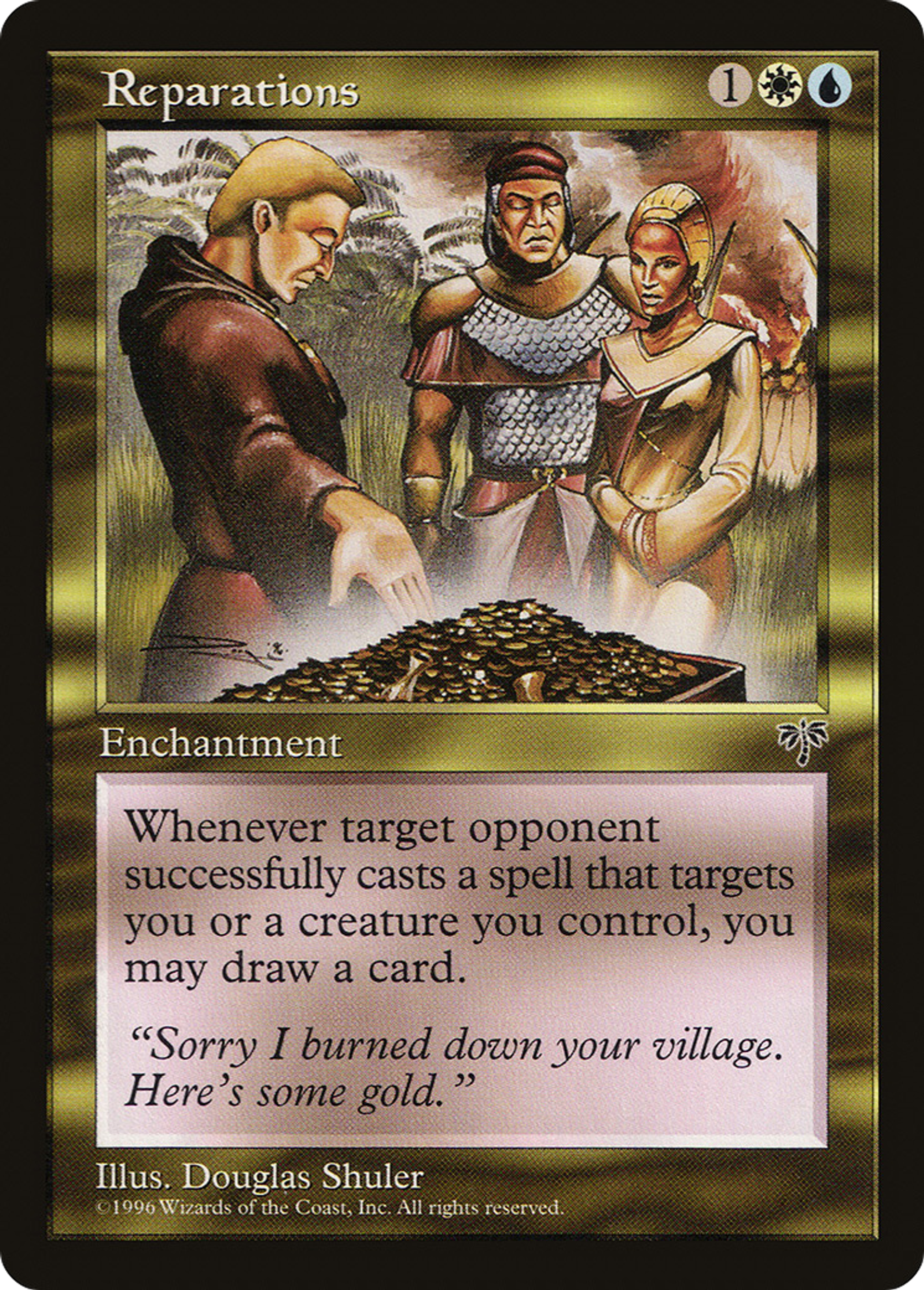 Reparations — Mirage — Magic: The Gathering