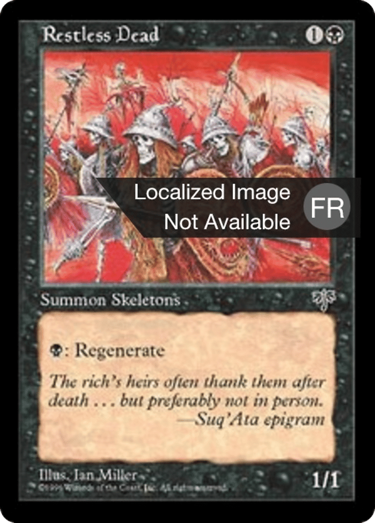 Morts sans repos — Mirage — Magic: The Gathering
