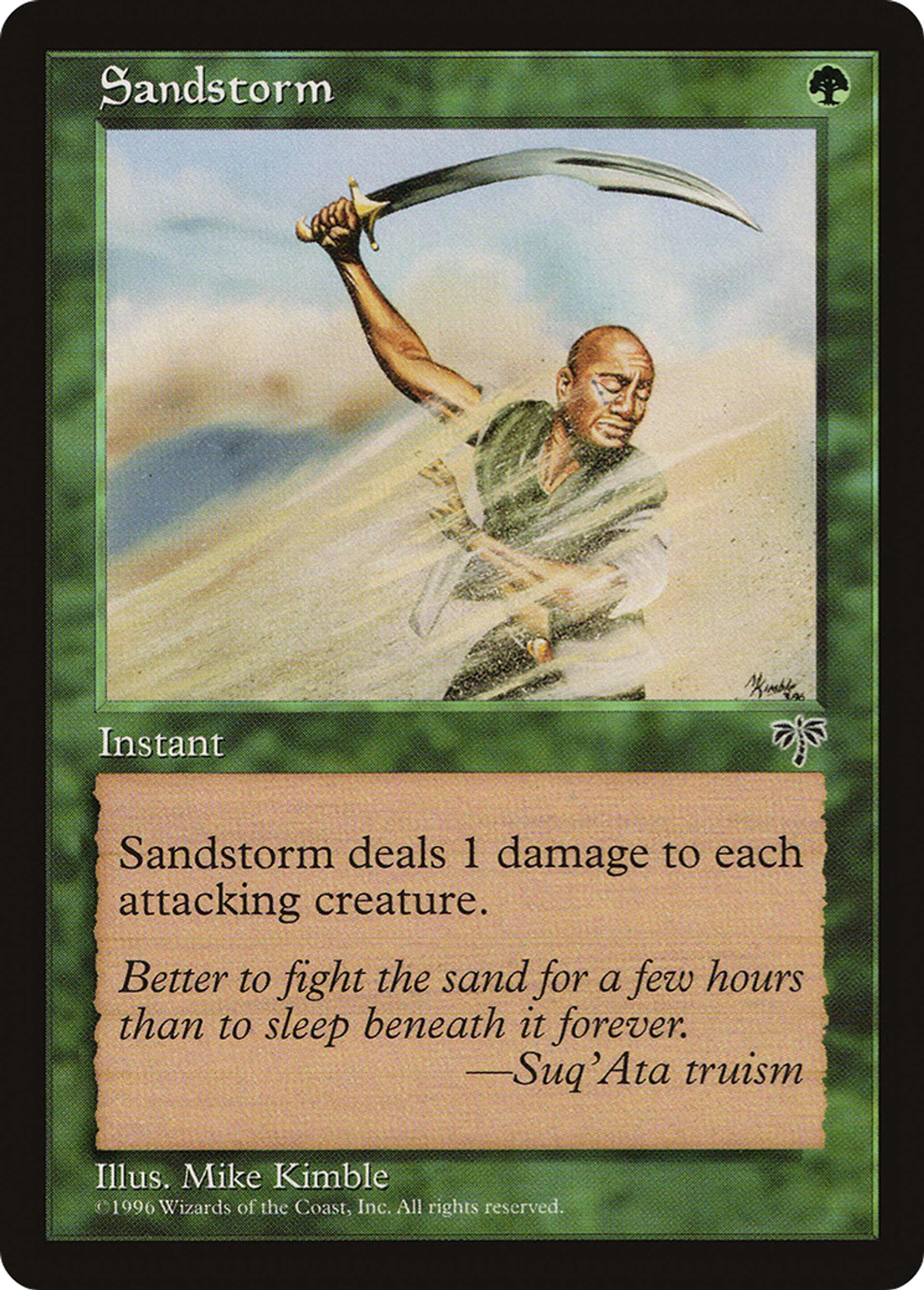 Sandstorm — Mirage — Magic: The Gathering