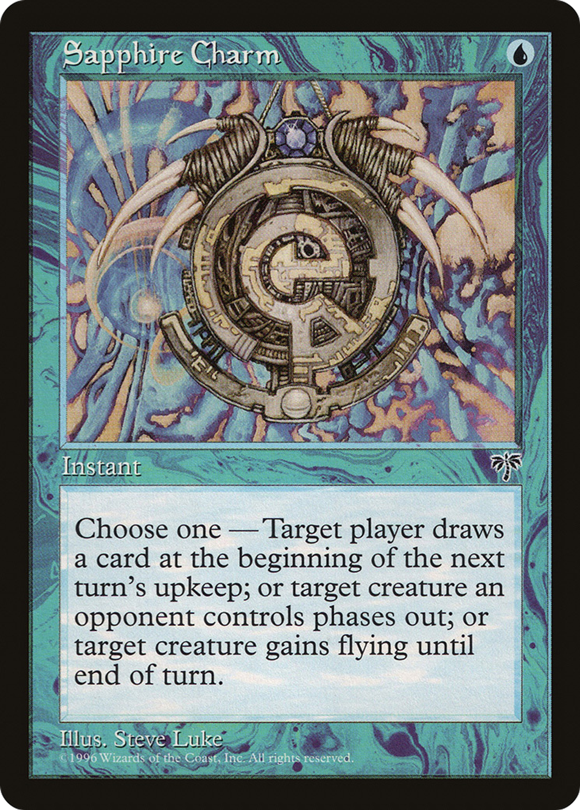 Sapphire Charm — Mirage — Magic: The Gathering