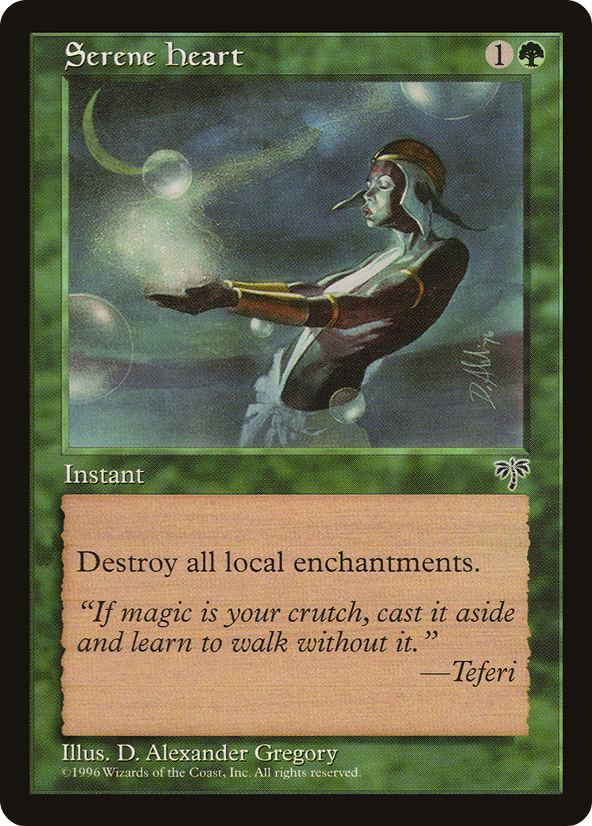 Serene Heart — Mirage — Magic: The Gathering