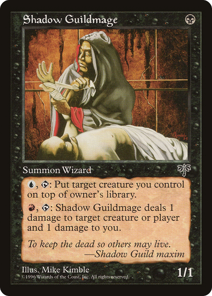 Shadow Guildmage — Mirage — Magic: The Gathering