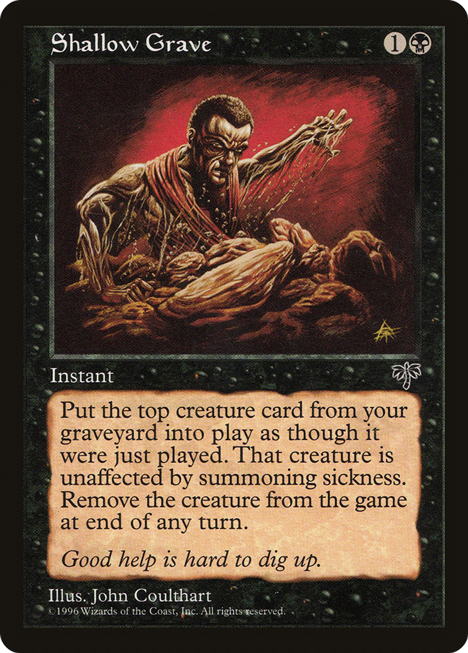 Shallow Grave — Mirage — Magic: The Gathering