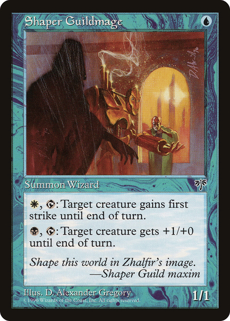 Shaper Guildmage — Mirage — Magic: The Gathering