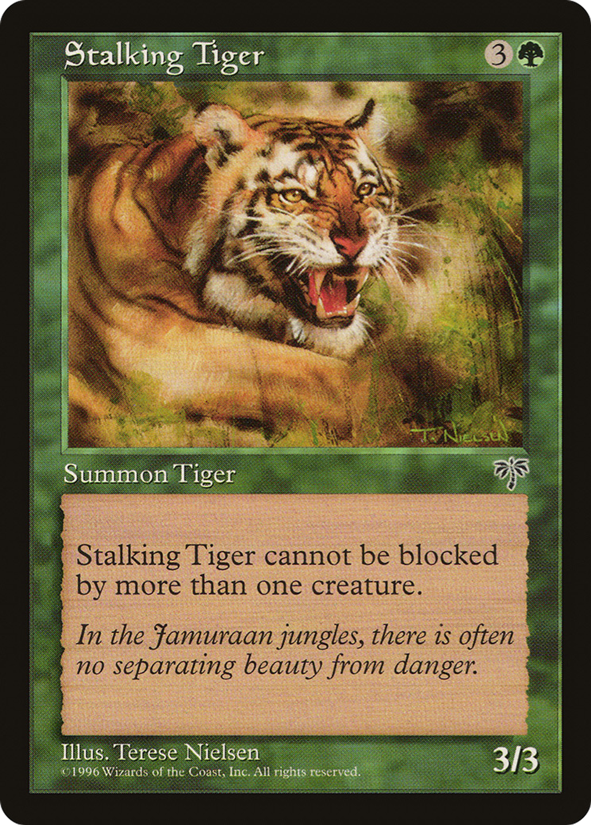 Stalking Tiger — Mirage — Magic: The Gathering