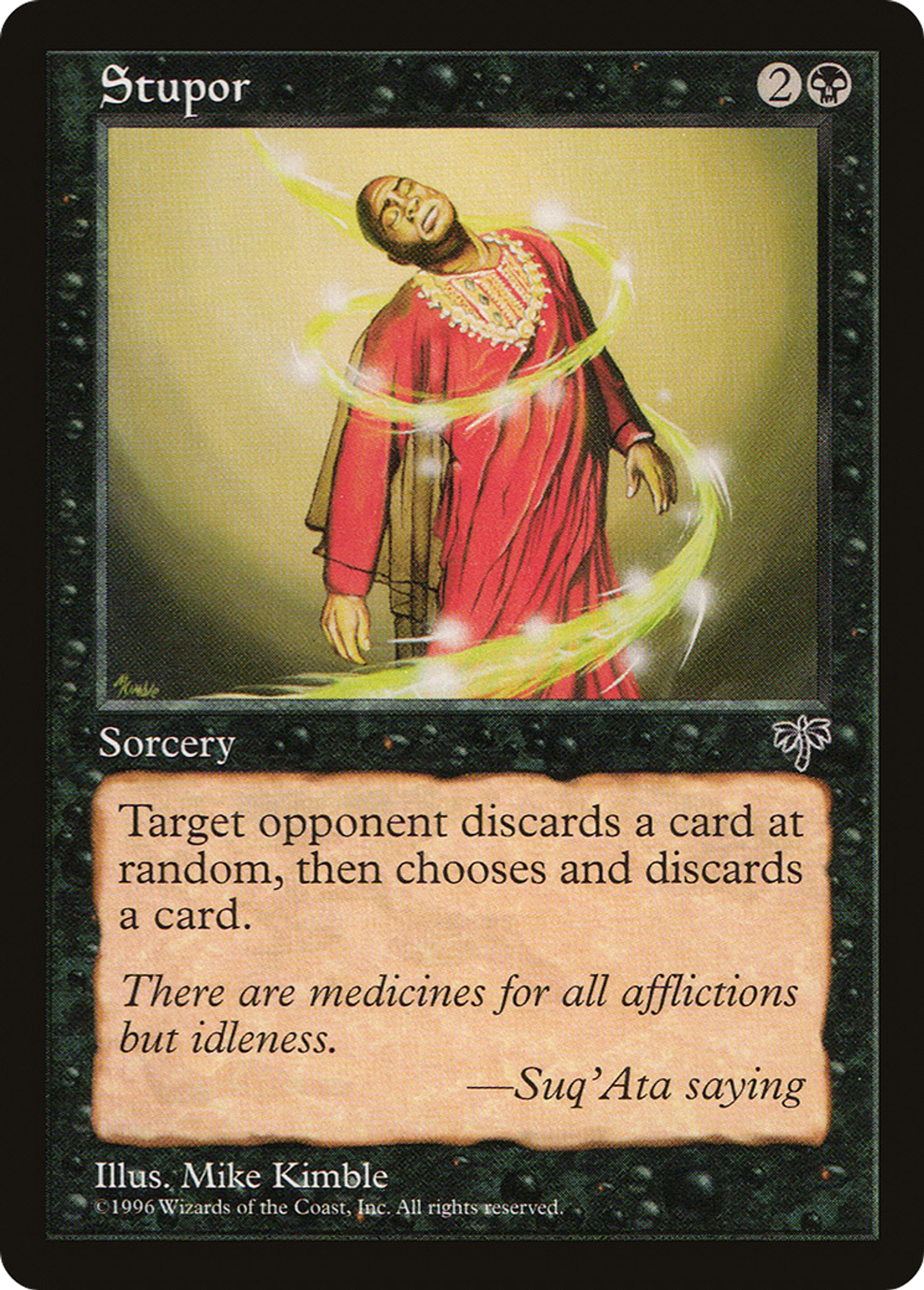 Stupor — Mirage — Magic: The Gathering