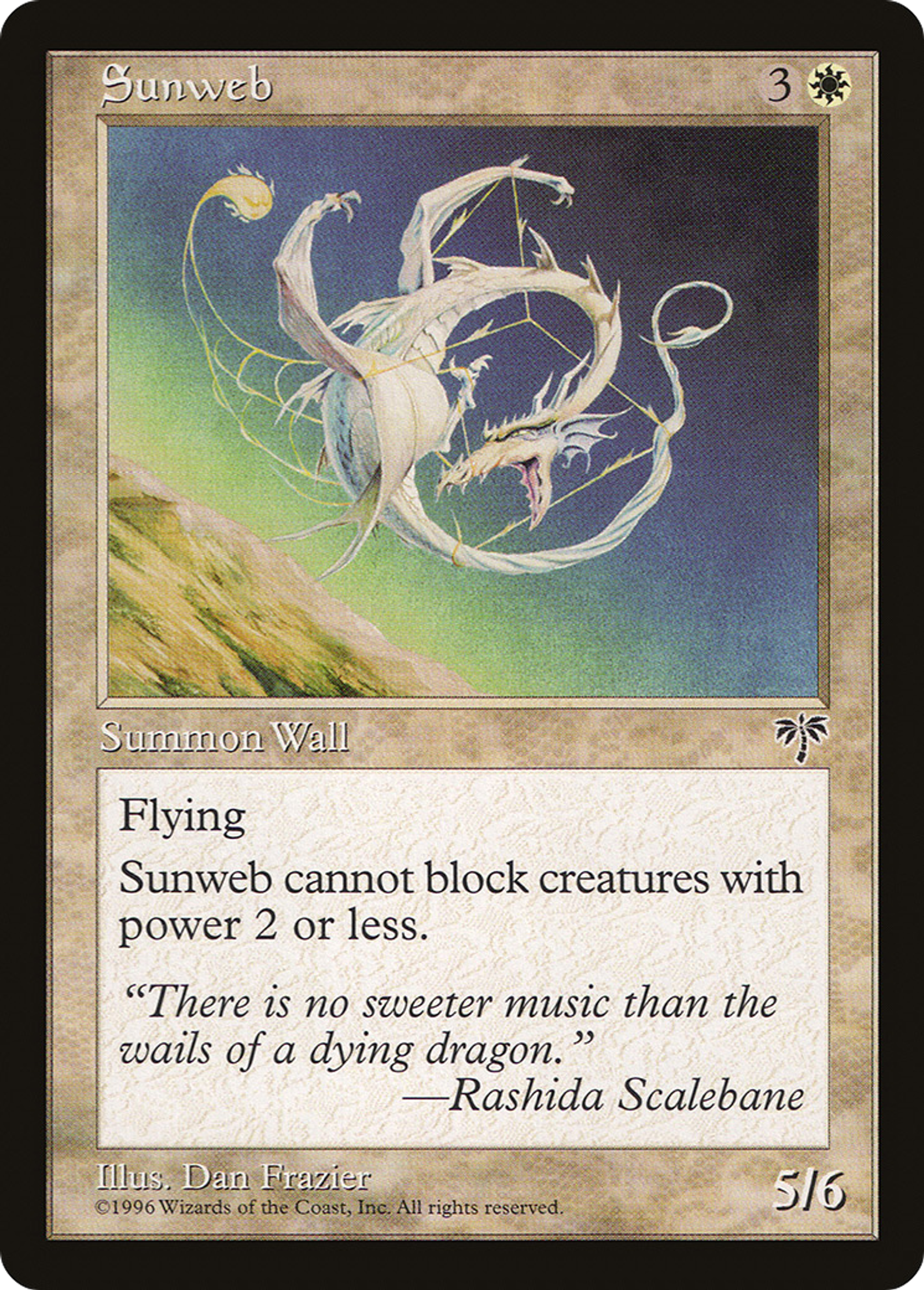 Sunweb — Mirage — Magic: The Gathering