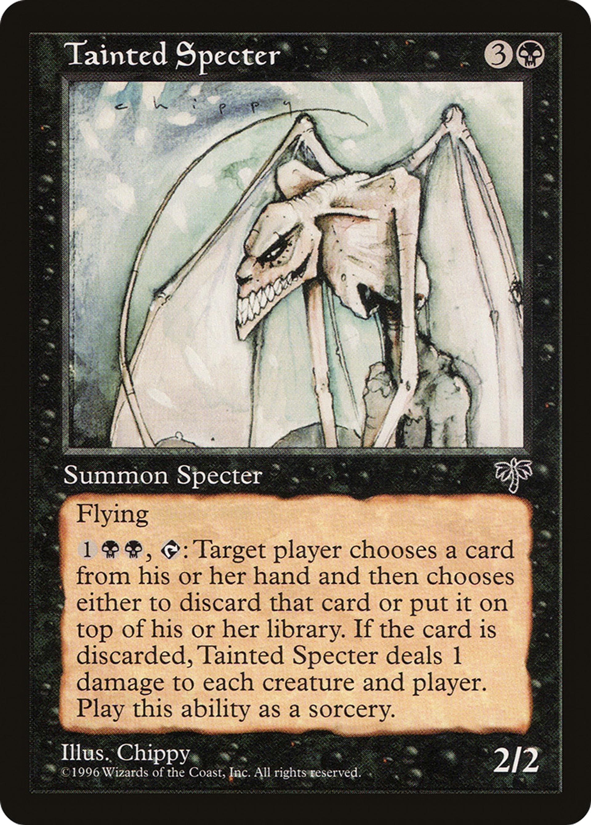 Tainted Specter — Mirage — Magic: The Gathering