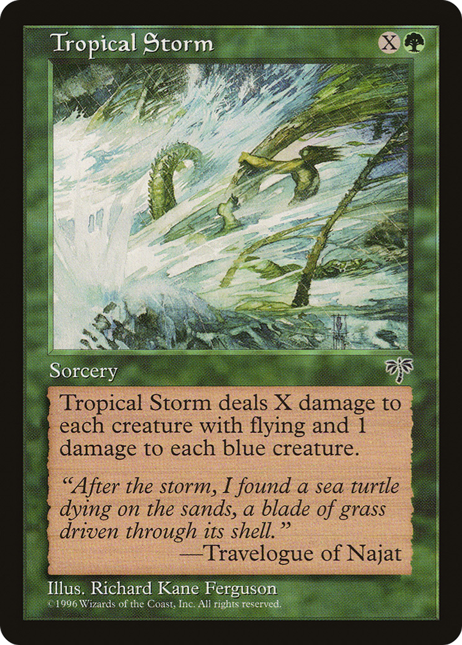Tropical Storm — Mirage — Magic: The Gathering