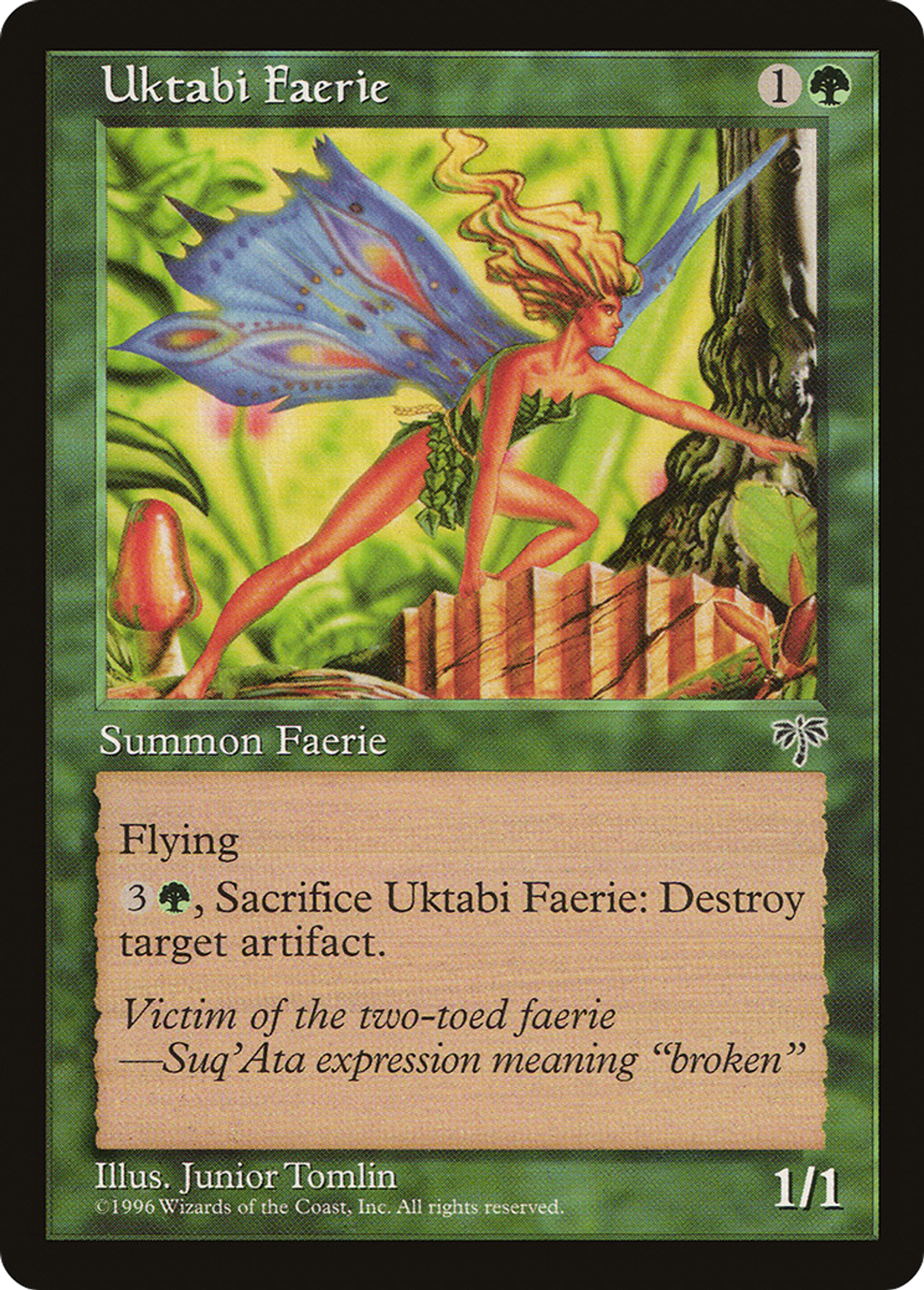 Uktabi Faerie — Mirage — Magic: The Gathering